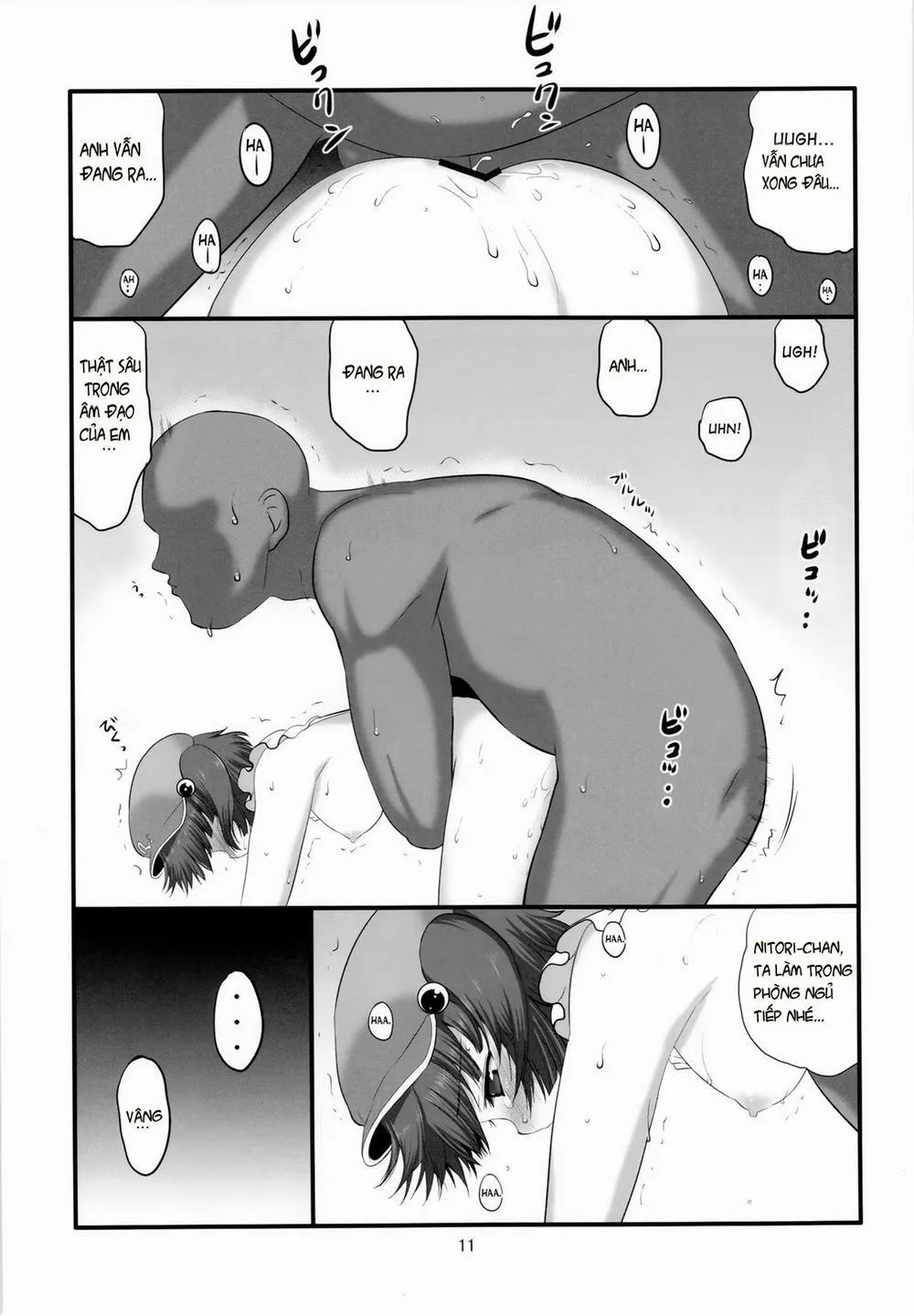 HentaiVN.net - Ảnh 12 - Gochisou Kappa Musume (Touhou Project) - Chap 1
