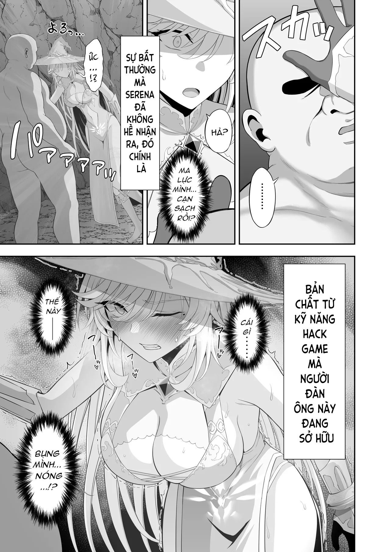 HentaiVN.net - Ảnh 49 - Chuyển Sinh Thành Ông Chú "Nằm Không" Ở Thế Giới Khác, Dùng "Gậy Gian Lận" Cung Cấp Ma Lực Vào Chỗ Hiểm Của Phù Thủy Mạnh Nhất - Chap 1