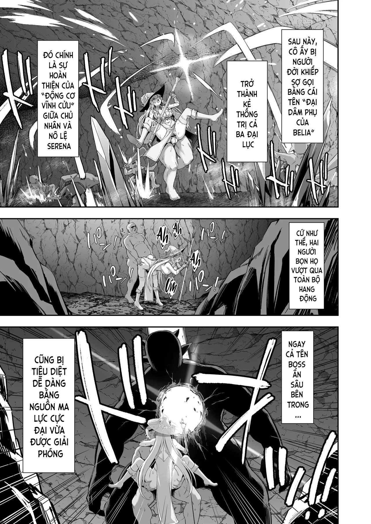 HentaiVN.net - Ảnh 53 - Chuyển Sinh Thành Ông Chú "Nằm Không" Ở Thế Giới Khác, Dùng "Gậy Gian Lận" Cung Cấp Ma Lực Vào Chỗ Hiểm Của Phù Thủy Mạnh Nhất - Chap 1