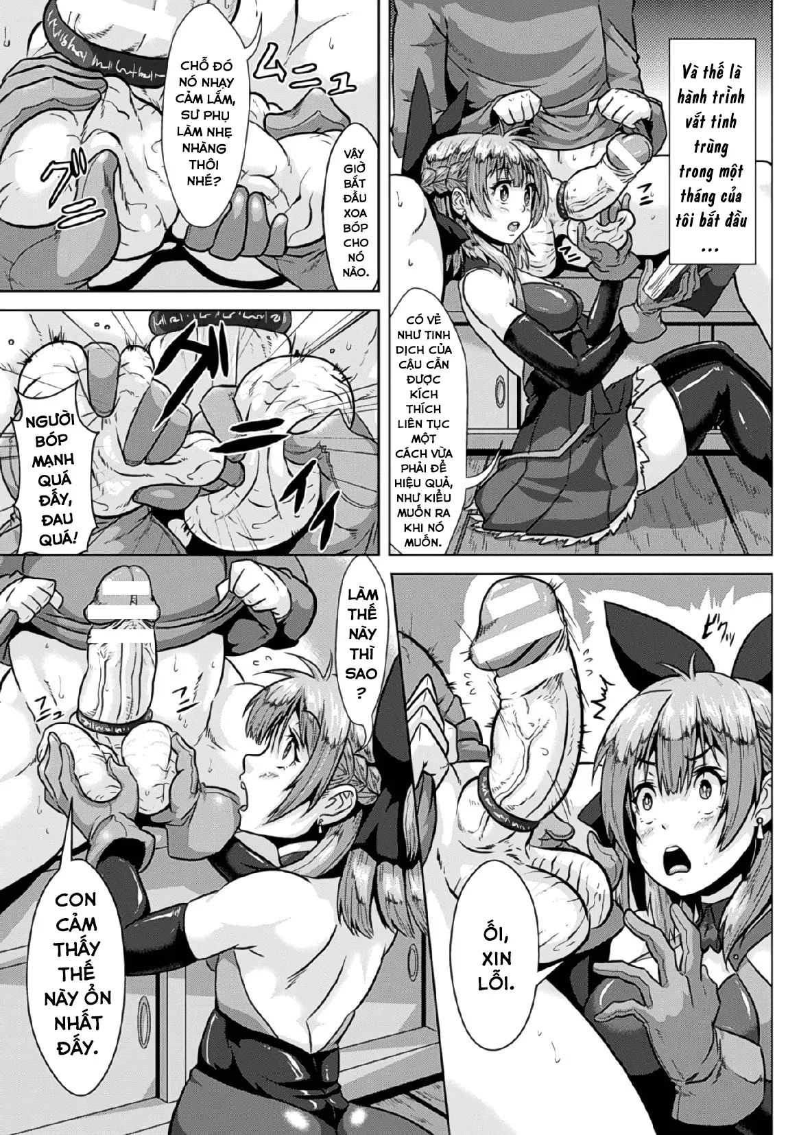 HentaiVN.net - Ảnh 8 - Binding Balls with Alchemy!? Squeezing Ripe Raw Material Difficulty Level A [Binding Balls with Alchemy!? Squeezing Ripe Raw Material Difficulty Level A] - Chap 1
