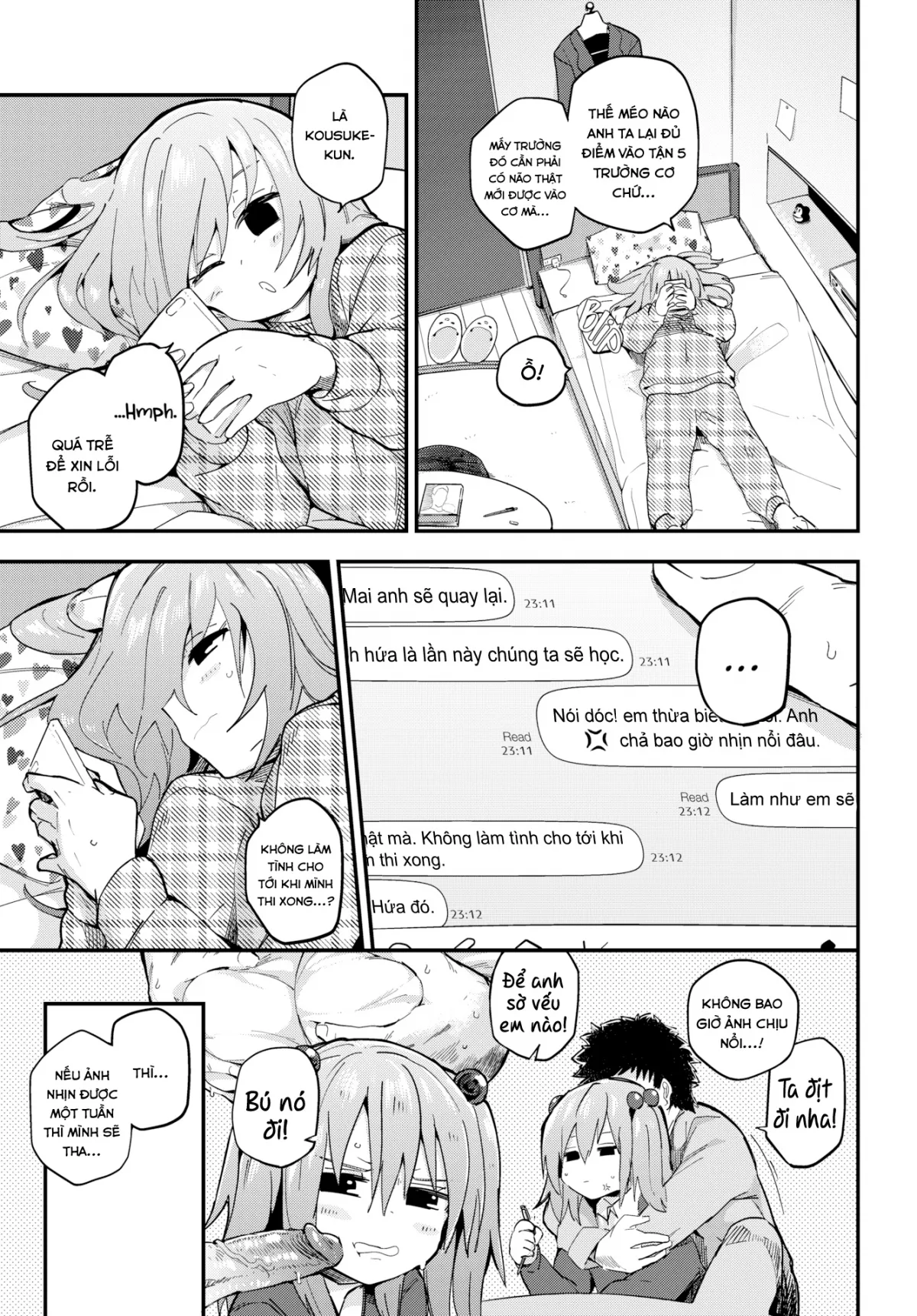 HentaiVN.net - Ảnh 4 - Yuu-Chan's Friday - Chap 1