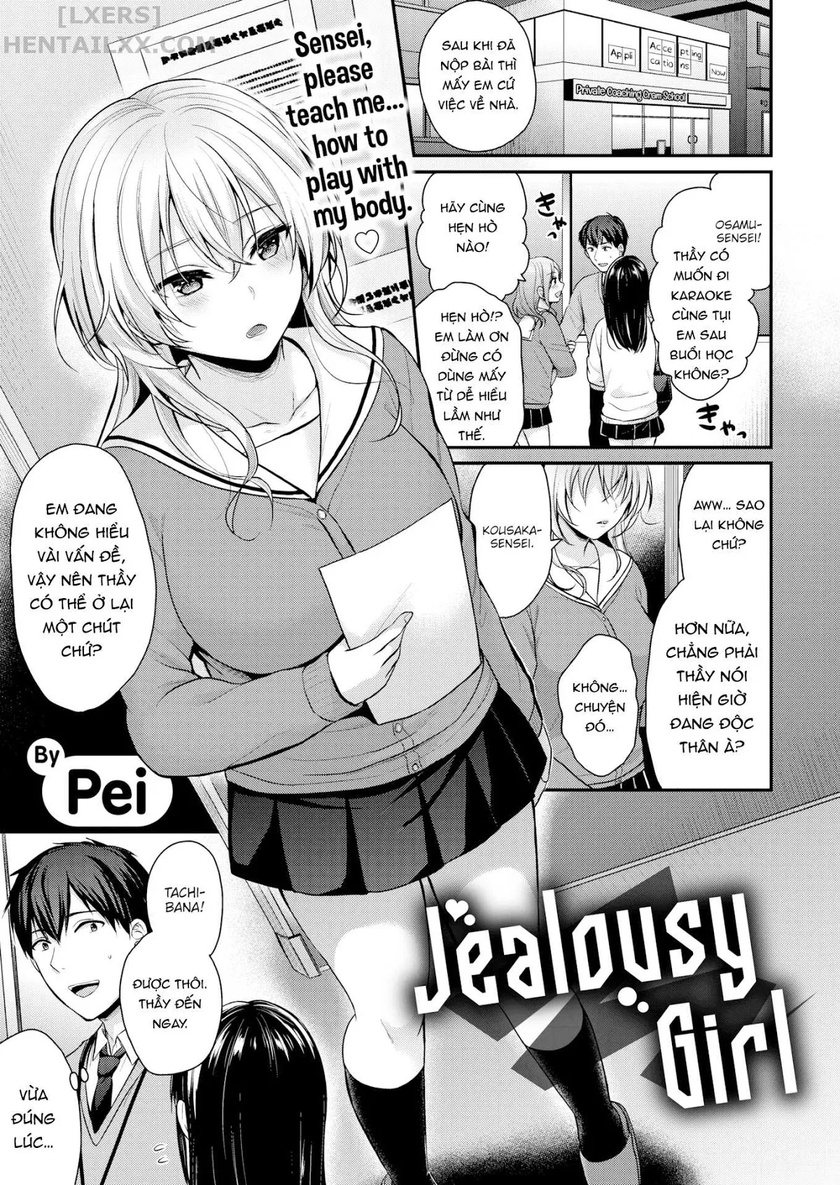 HentaiVN.net - Ảnh 5 - Jealousy Girl [Comic Kairakuten BEAST 2020-02] - Chap 1
