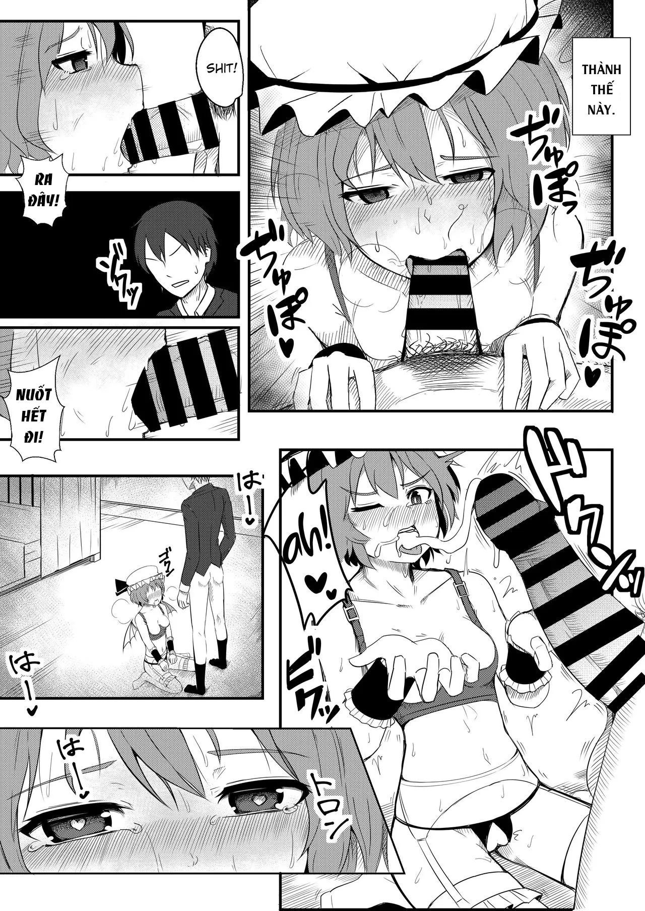 HentaiVN.net - Ảnh 14 - Kyuuketsu Reijou to Geboku Shitsuji (Touhou Project) - Chap 1
