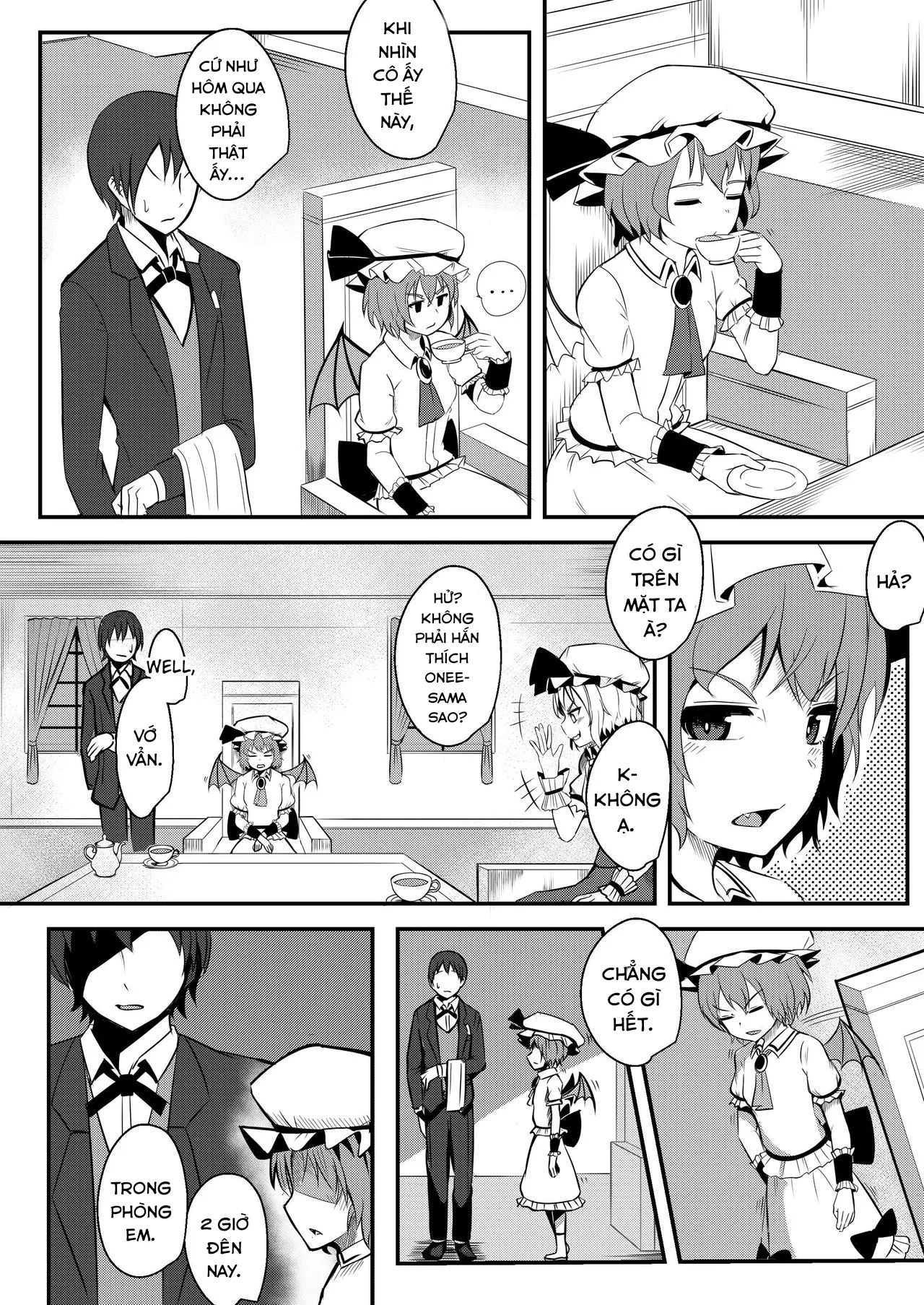 HentaiVN.net - Ảnh 29 - Kyuuketsu Reijou to Geboku Shitsuji (Touhou Project) - Chap 1