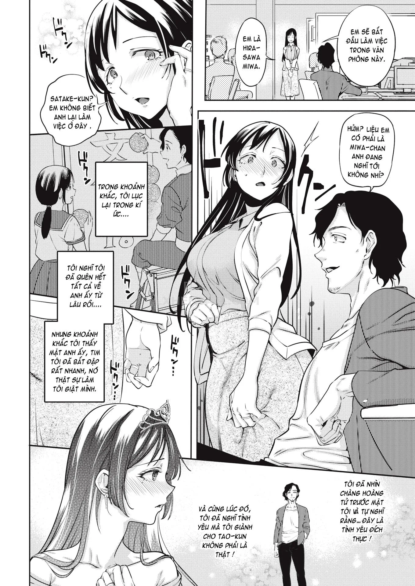 HentaiVN.net - Ảnh 5 - The Princess’s Wedding [Comic Kairakuten 2020-02] - Chap 1