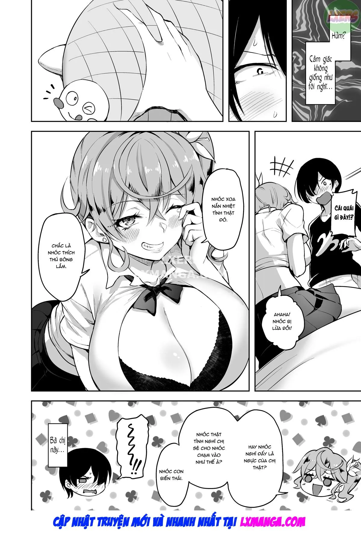 HentaiVN.net - Ảnh 10 - Crane Game o shite iru Kawaii JK Gal o Sukoshi Tetsudaou to shite mitara Ima wa Kanojo no Paizuri kara Hanare rarenai!! - Chap 1