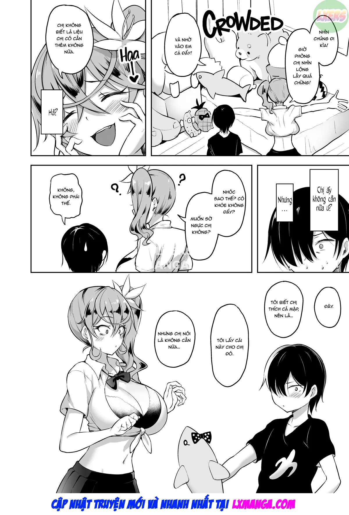 HentaiVN.net - Ảnh 26 - Crane Game o shite iru Kawaii JK Gal o Sukoshi Tetsudaou to shite mitara Ima wa Kanojo no Paizuri kara Hanare rarenai!! - Chap 1