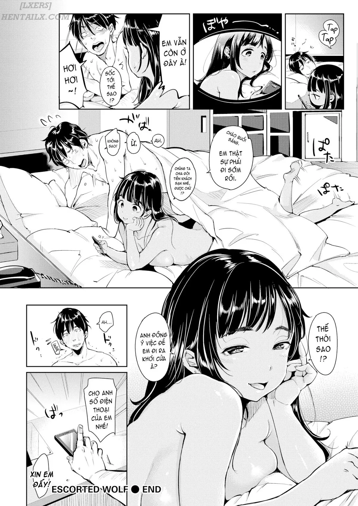 HentaiVN.net - Ảnh 21 - Escorted Wolf! [Comic Kairakuten 2016-01] - Chap 1