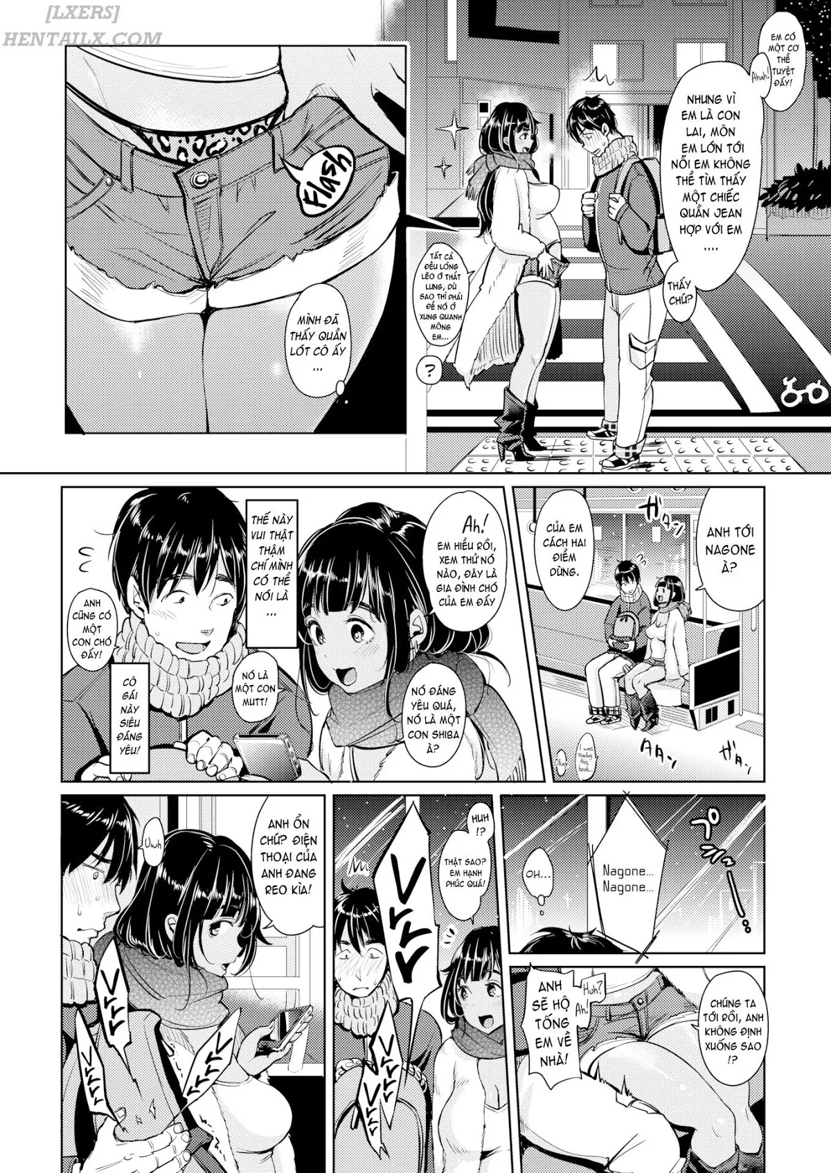 HentaiVN.net - Ảnh 5 - Escorted Wolf! [Comic Kairakuten 2016-01] - Chap 1