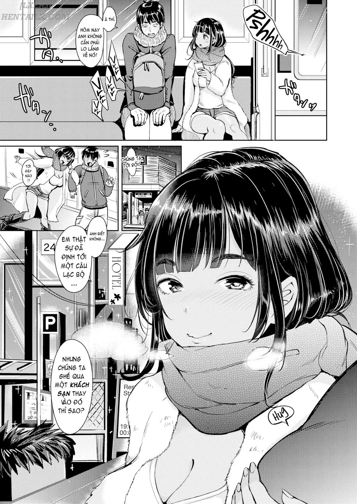HentaiVN.net - Ảnh 6 - Escorted Wolf! [Comic Kairakuten 2016-01] - Chap 1
