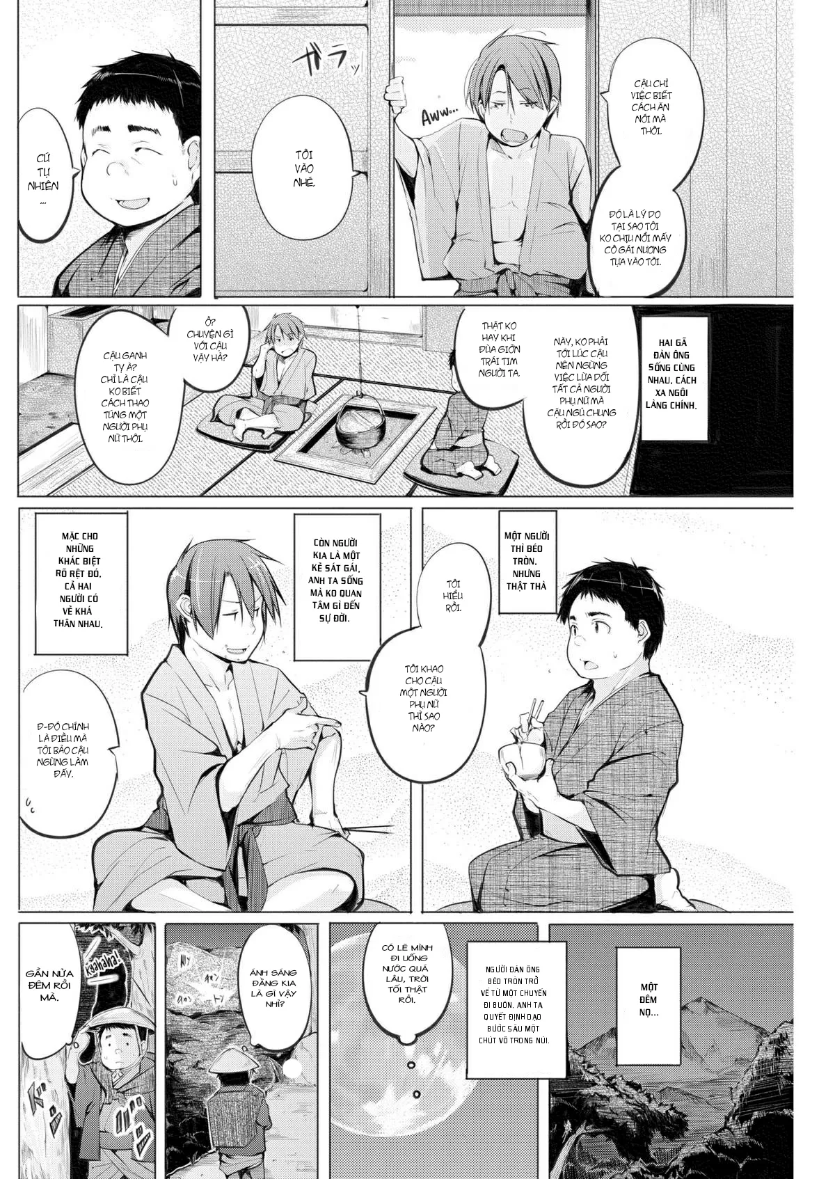 HentaiVN.net - Ảnh 5 - Người Đàn Ông Mập Ú - Chap 1
