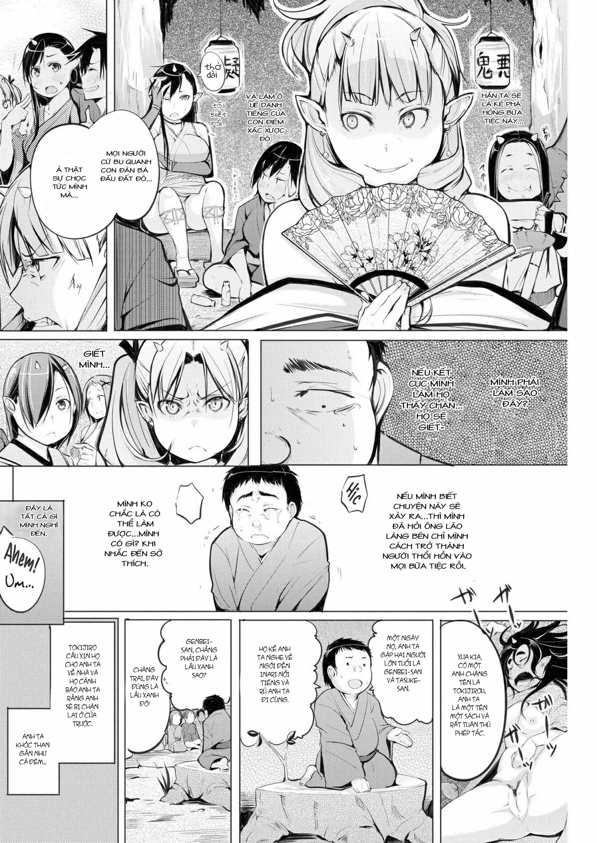 HentaiVN.net - Ảnh 9 - Người Đàn Ông Mập Ú - Chap 1