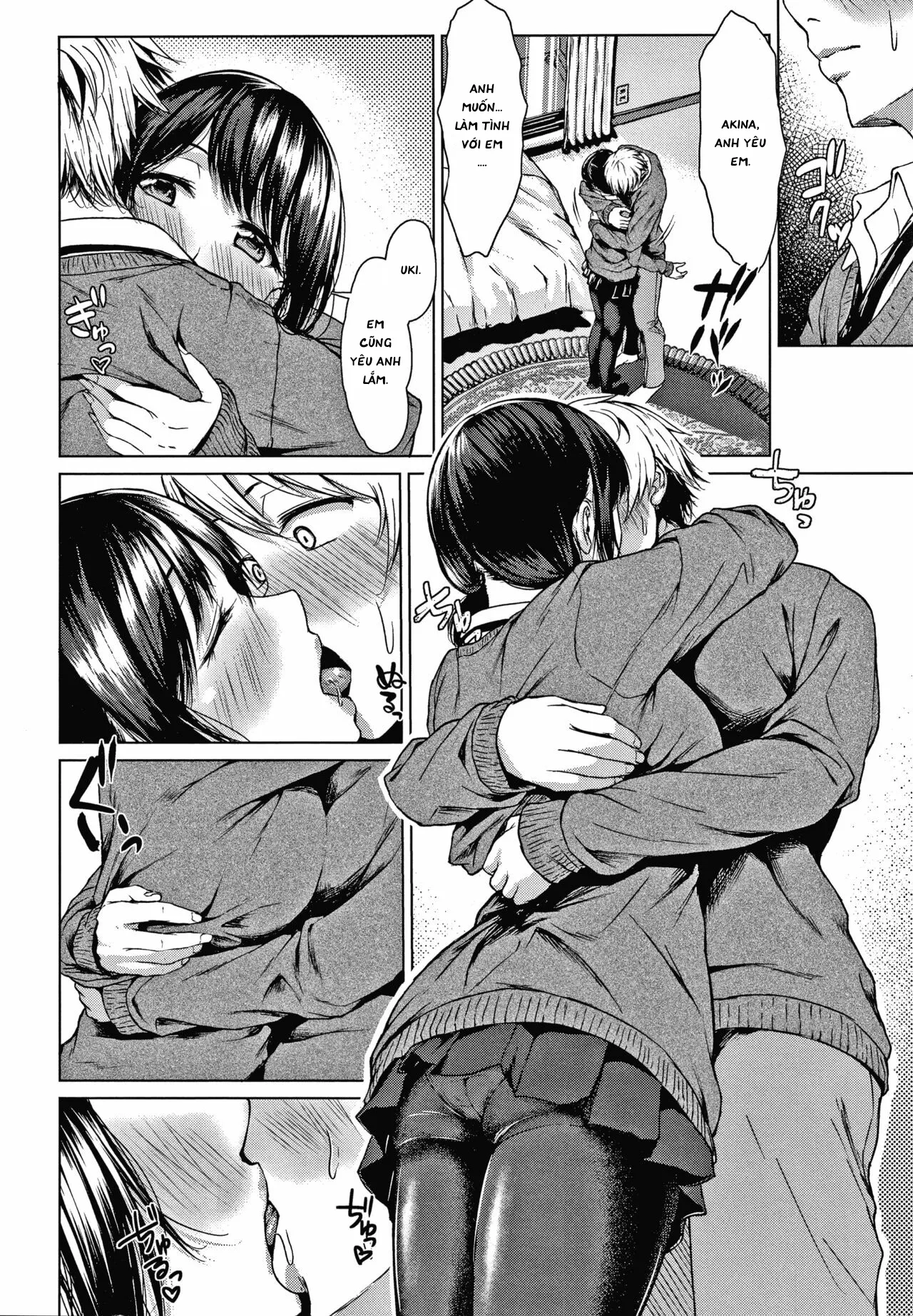 HentaiVN.net - Ảnh 11 - I Love You Even Though I Love You [好きなのに好きだから] - Chap 1