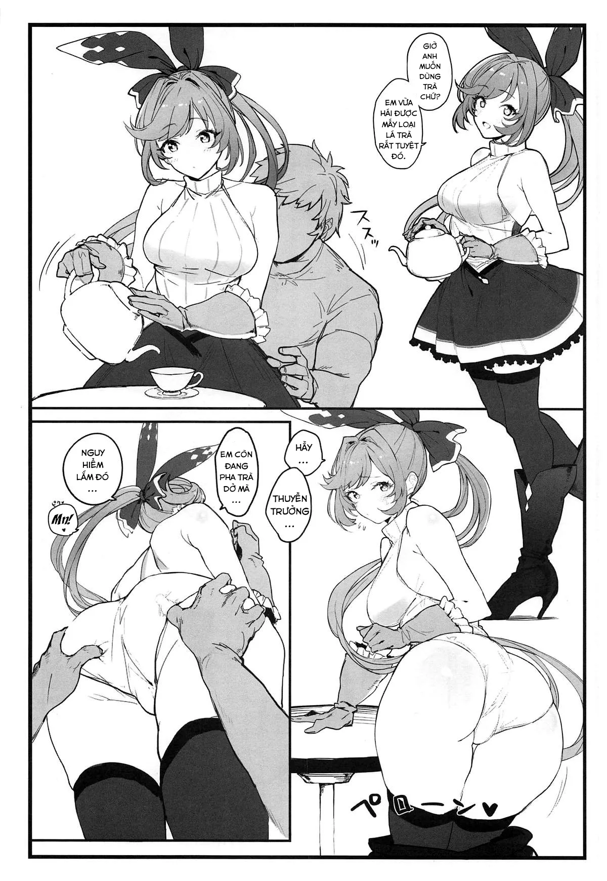 HentaiVN.net - Ảnh 4 - Clarisse-chan to Ichaicha Suru Hon [クラリスちゃんとイチャイチャする本] - Chap 1