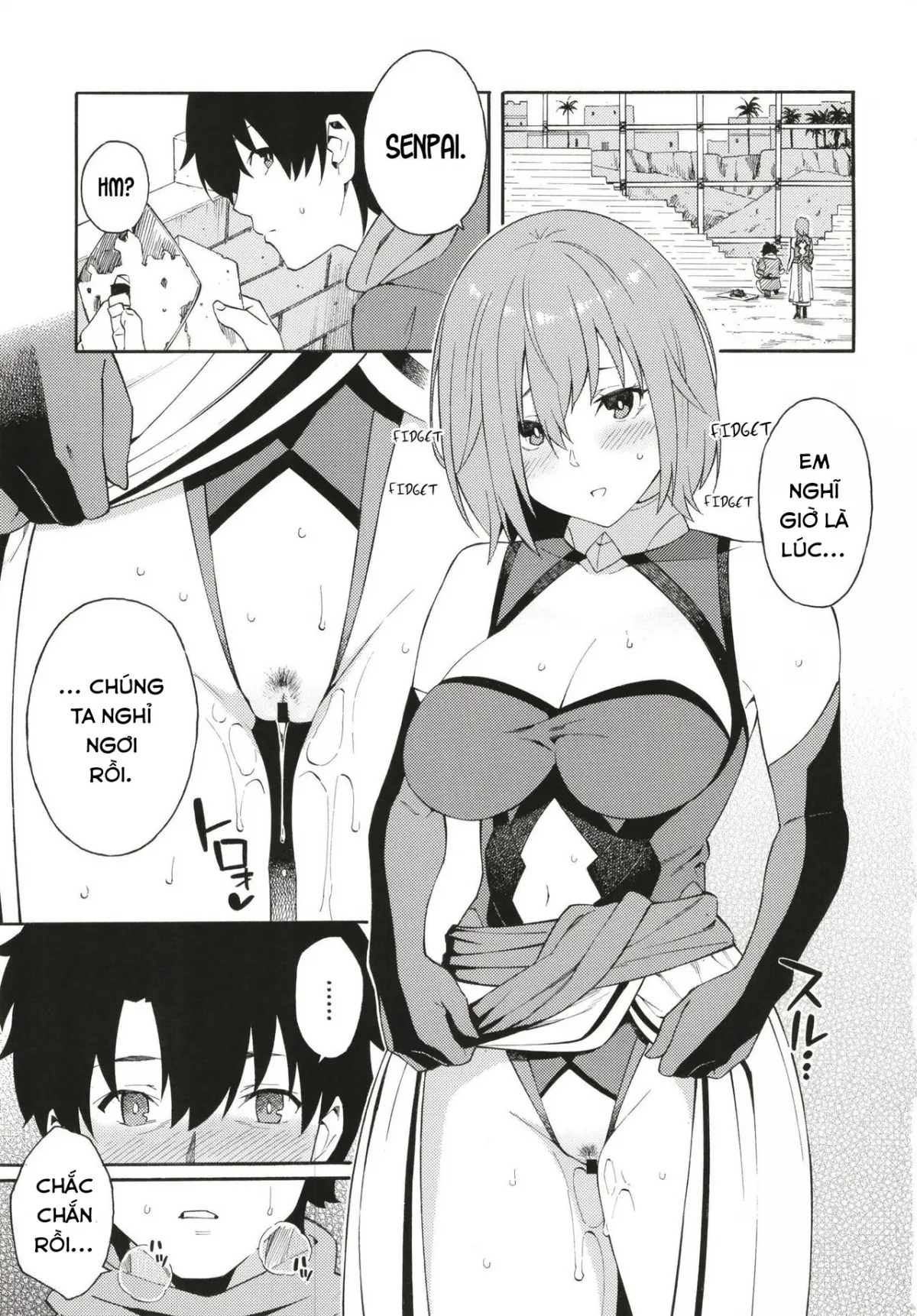 HentaiVN.net - Ảnh 4 - Senpai to Micchaku Shitai desu - Chap 1