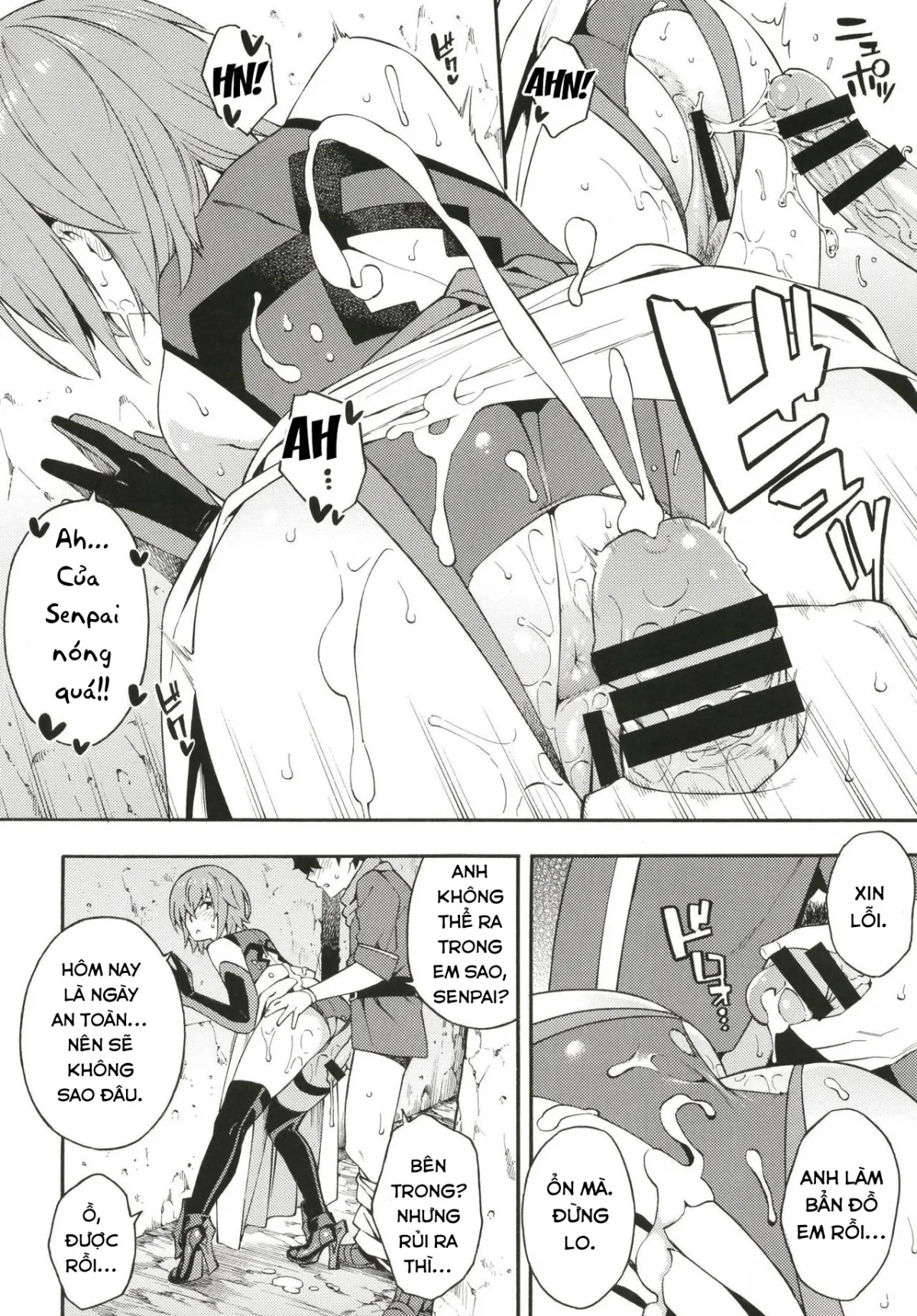 HentaiVN.net - Ảnh 7 - Senpai to Micchaku Shitai desu - Chap 1