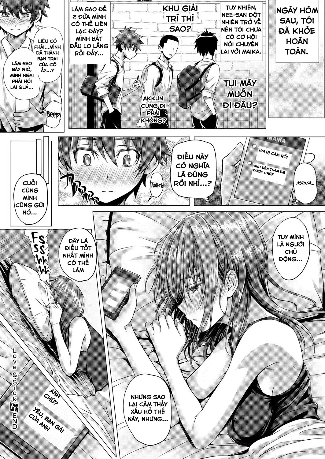 HentaiVN.net - Ảnh 25 - Love & Sick - Chap 1