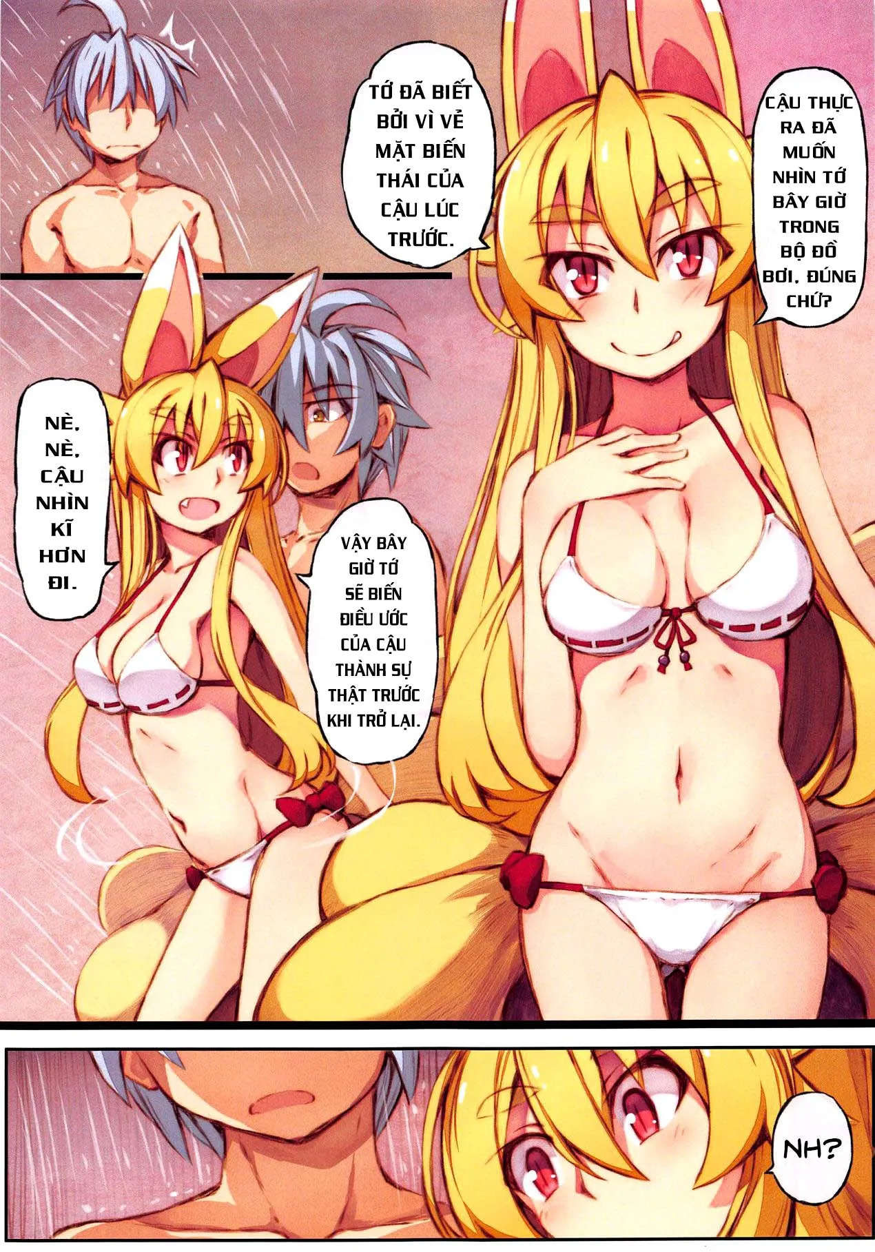 HentaiVN.net - Ảnh 6 - Izuna no Hon Sono Nana Umi ni Iku no Maki | Inuza's Book - Going to The Beach (Shinrabansho Choco) - Chap 1