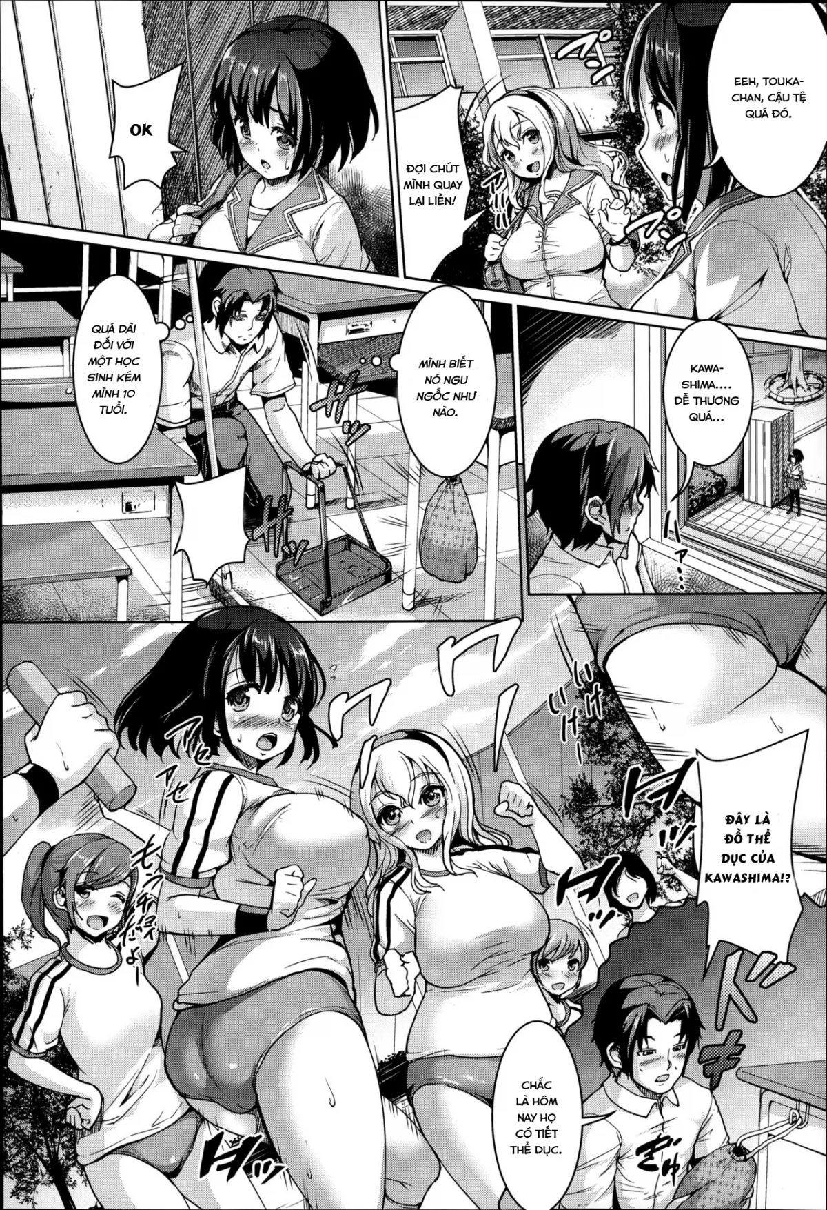 HentaiVN.net - Ảnh 2 - Sankaku Hatsukoi - Chap 1