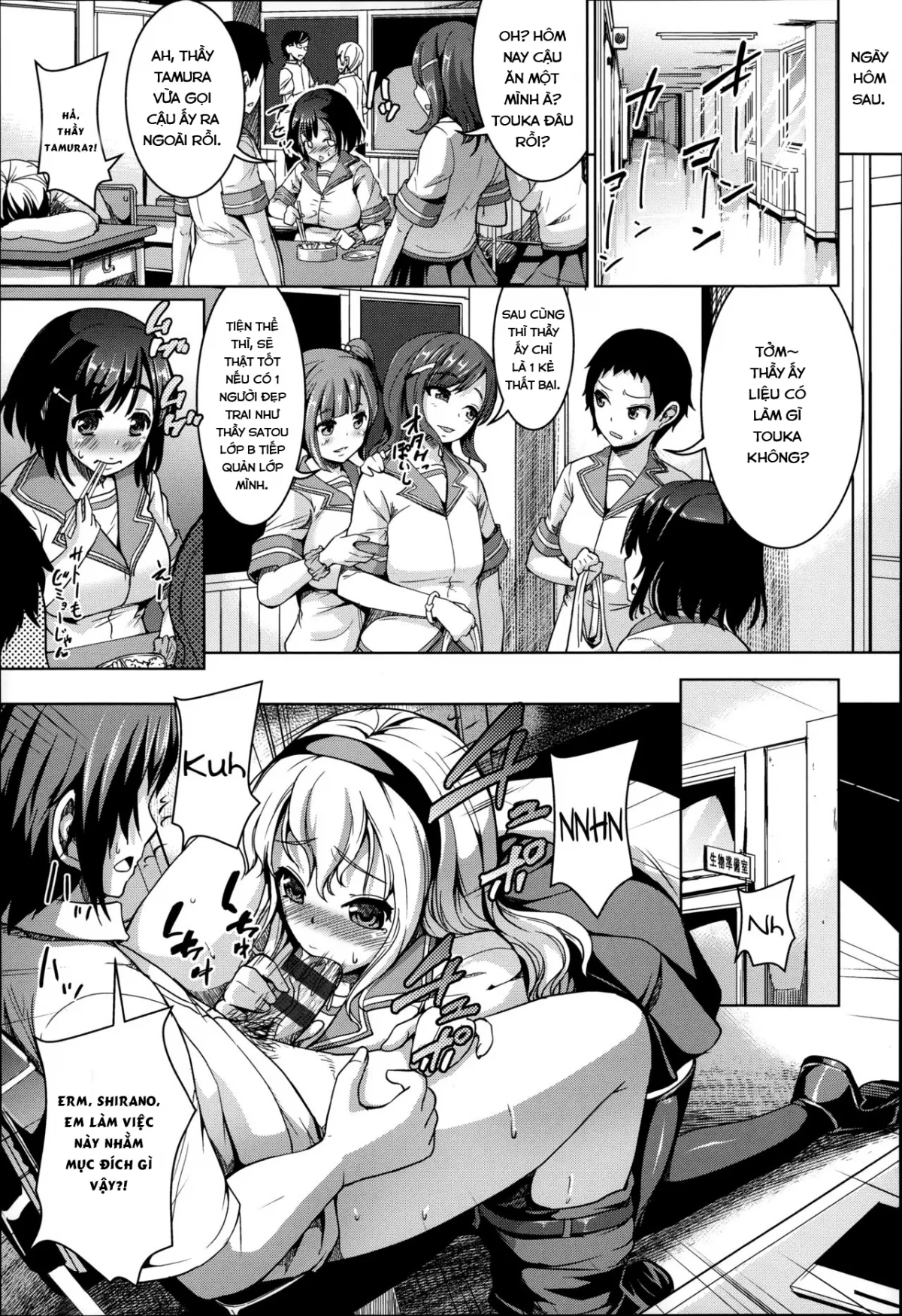 HentaiVN.net - Ảnh 5 - Sankaku Hatsukoi - Chap 1