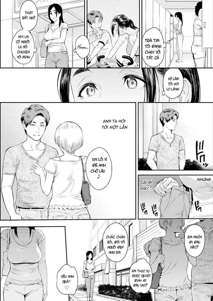 HentaiVN.net - Ảnh 10 - Happy Days [Happy Days (COMIC 失楽天 2017年2月号)] - Chap 1