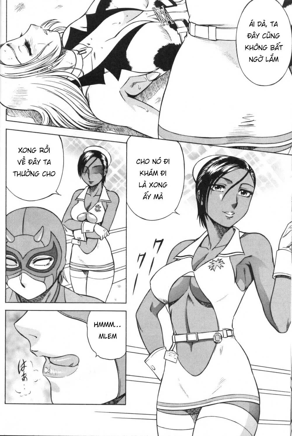 HentaiVN.net - Ảnh 7 - Night Head RR [Night Head RR (Rumble Roses)] - Chap 1