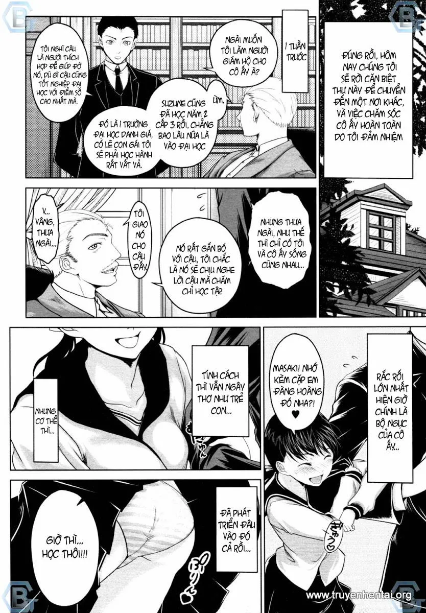 HentaiVN.net - Ảnh 4 - Bởi Vì Chị Yêu Em ! [My Fair Lady; Inyuuzuma no Sono 10] - Chap 1
