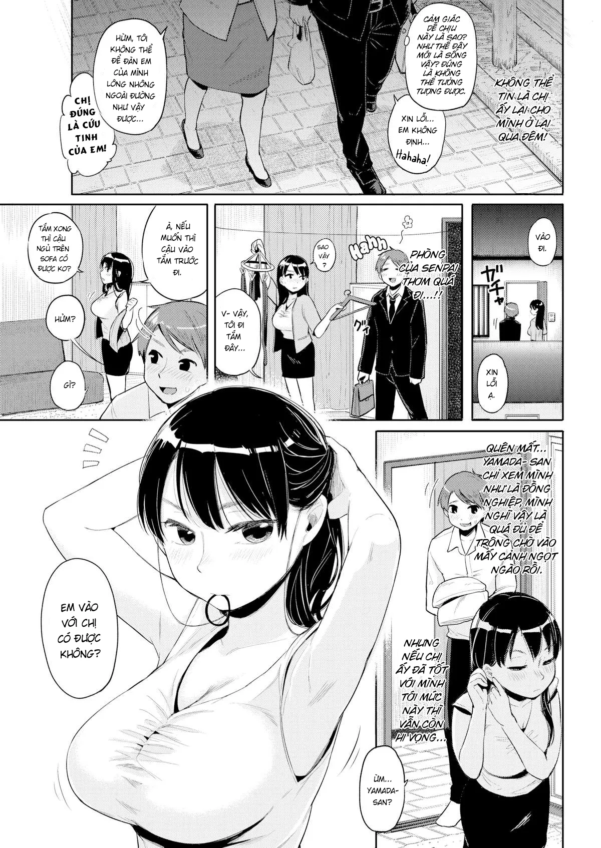HentaiVN.net - Ảnh 4 - Có hay là có? Chị chọn đi [Yes or Yes!?.proc] - Chap 1