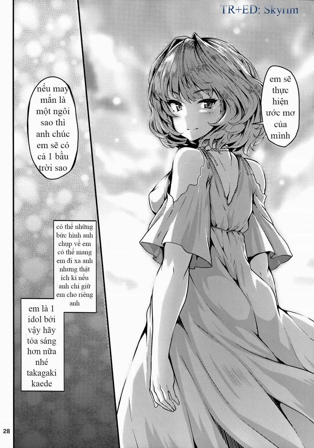 HentaiVN.net - Ảnh 27 - Koi No Kazamuki (The Idolmaster) - Chap 1