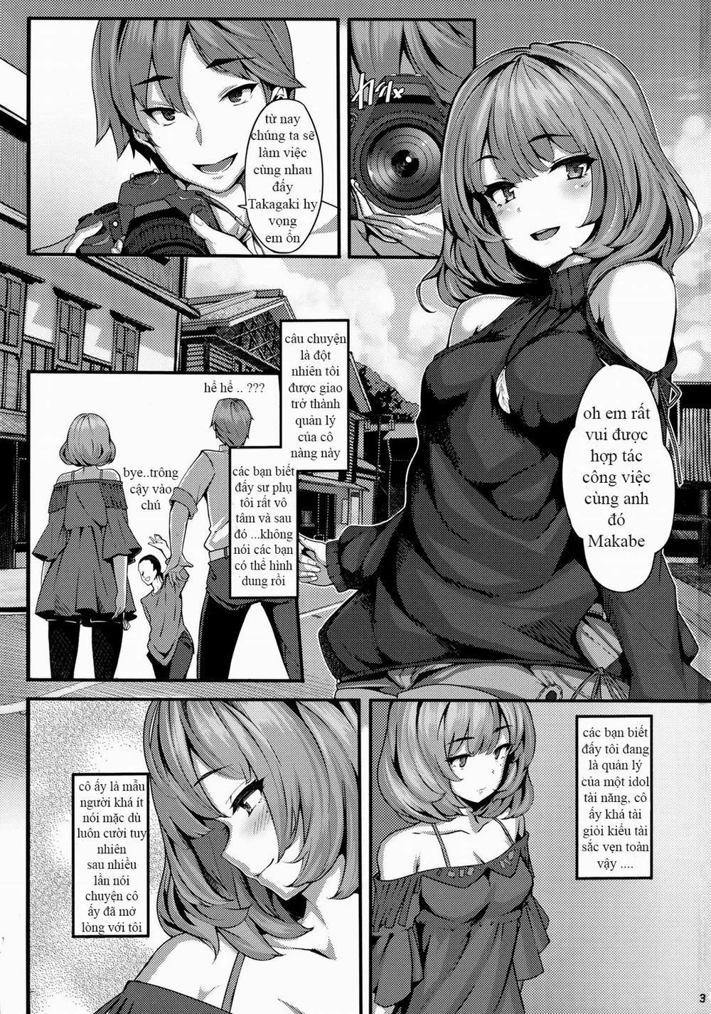 HentaiVN.net - Ảnh 3 - Koi No Kazamuki (The Idolmaster) - Chap 1