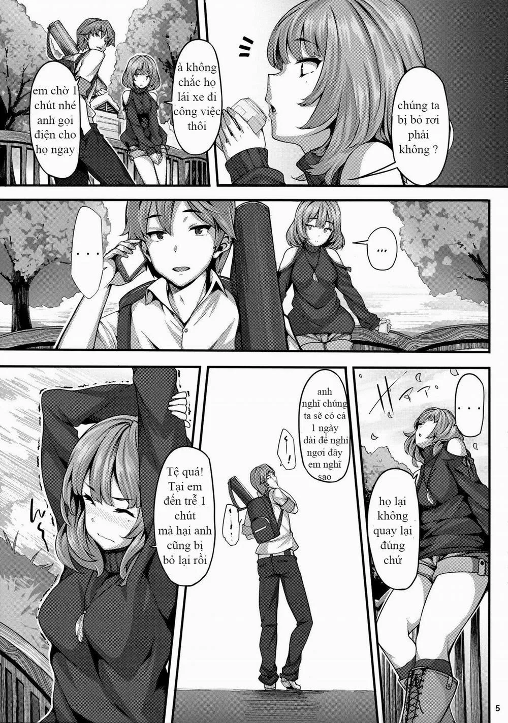 HentaiVN.net - Ảnh 5 - Koi No Kazamuki (The Idolmaster) - Chap 1