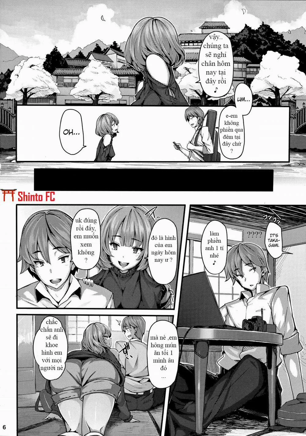 HentaiVN.net - Ảnh 6 - Koi No Kazamuki (The Idolmaster) - Chap 1