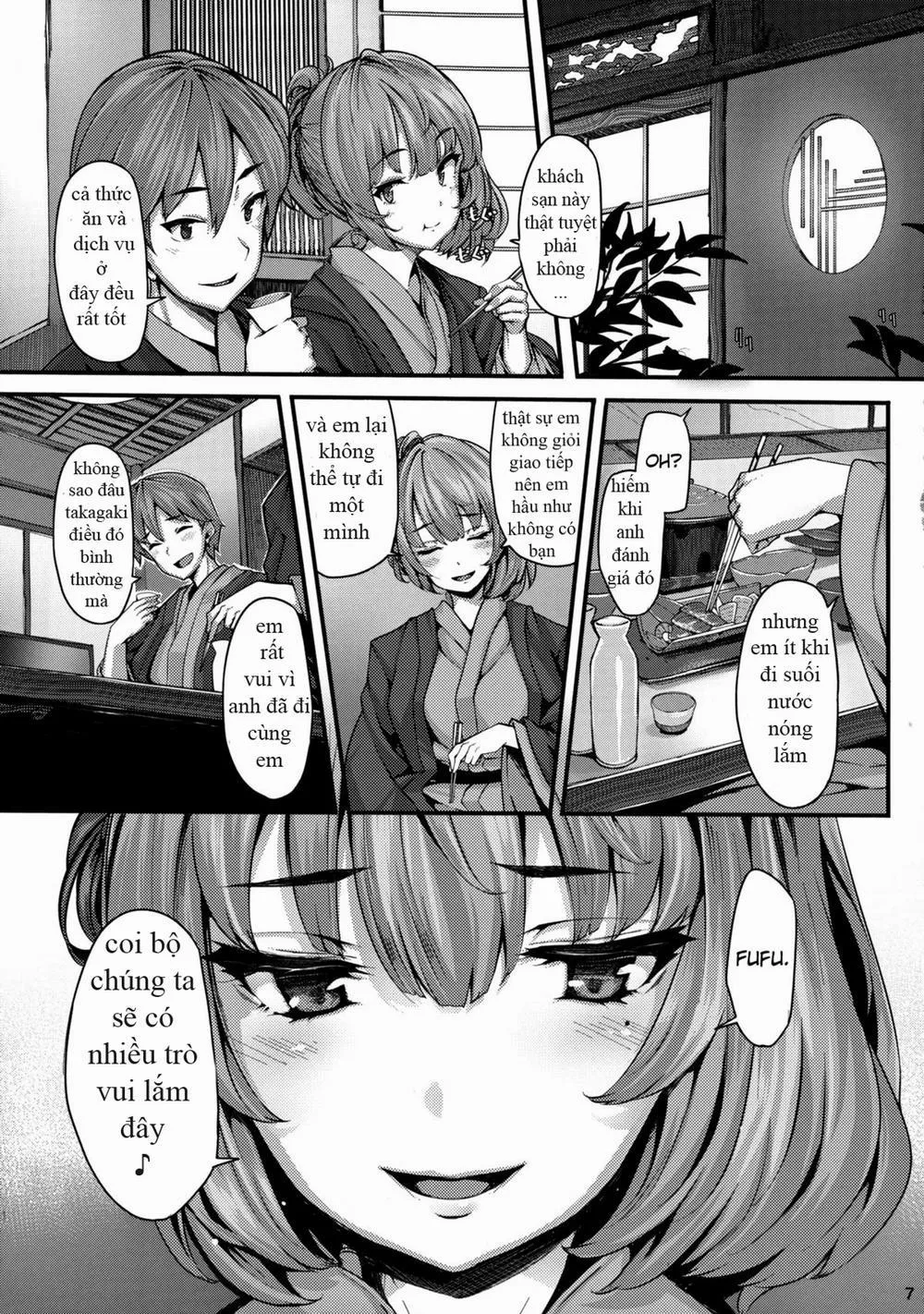 HentaiVN.net - Ảnh 7 - Koi No Kazamuki (The Idolmaster) - Chap 1