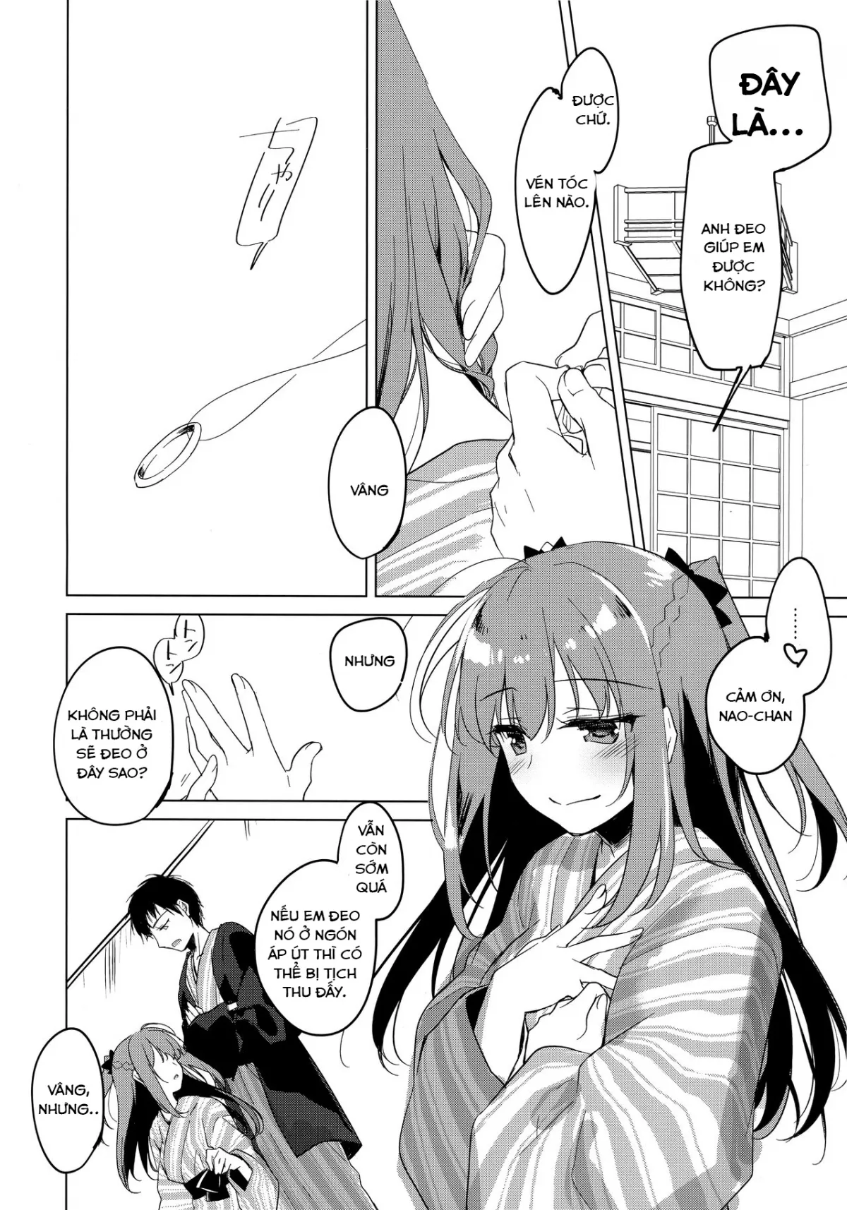 HentaiVN.net - Ảnh 19 - Em sẽ mãi yêu anh [Maybe I Love You 4] - Chap 1