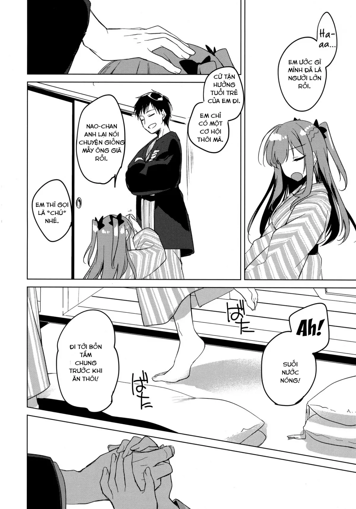 HentaiVN.net - Ảnh 21 - Em sẽ mãi yêu anh [Maybe I Love You 4] - Chap 1