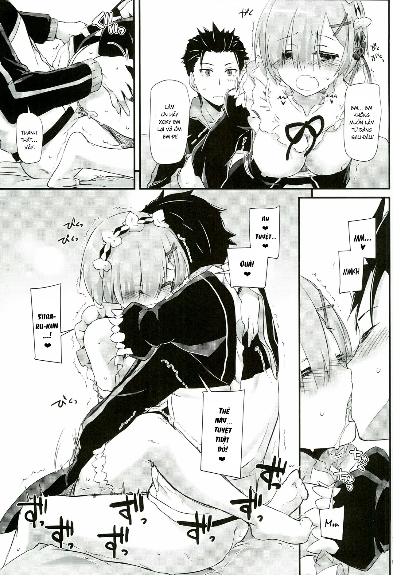 HentaiVN.net - Ảnh 10 - D.L. action 109 (Re:Zero Kara Hajimeru Isekai Seikatsu) - Chap 1
