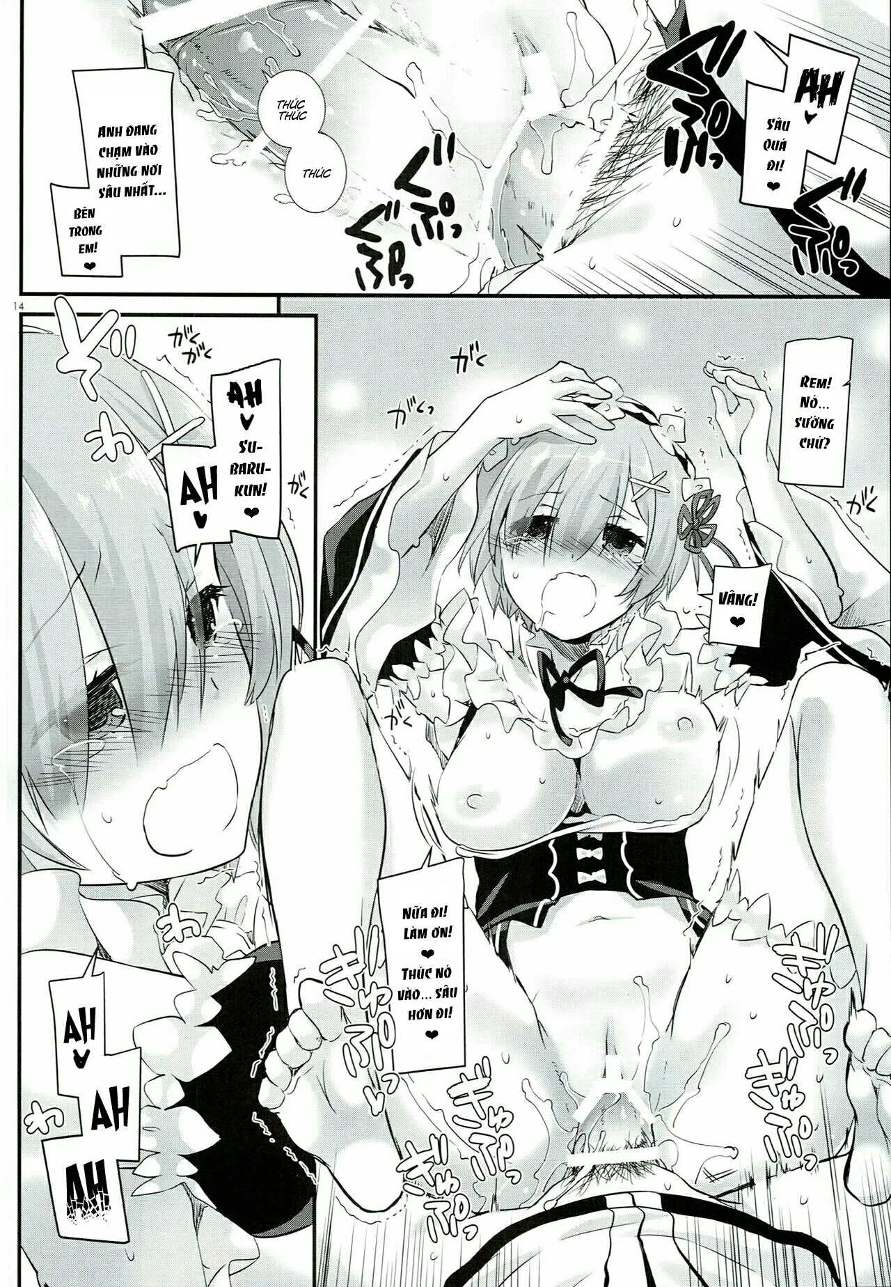 HentaiVN.net - Ảnh 11 - D.L. action 109 (Re:Zero Kara Hajimeru Isekai Seikatsu) - Chap 1