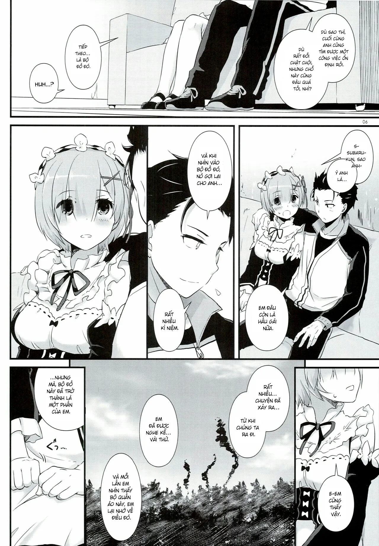 HentaiVN.net - Ảnh 3 - D.L. action 109 (Re:Zero Kara Hajimeru Isekai Seikatsu) - Chap 1