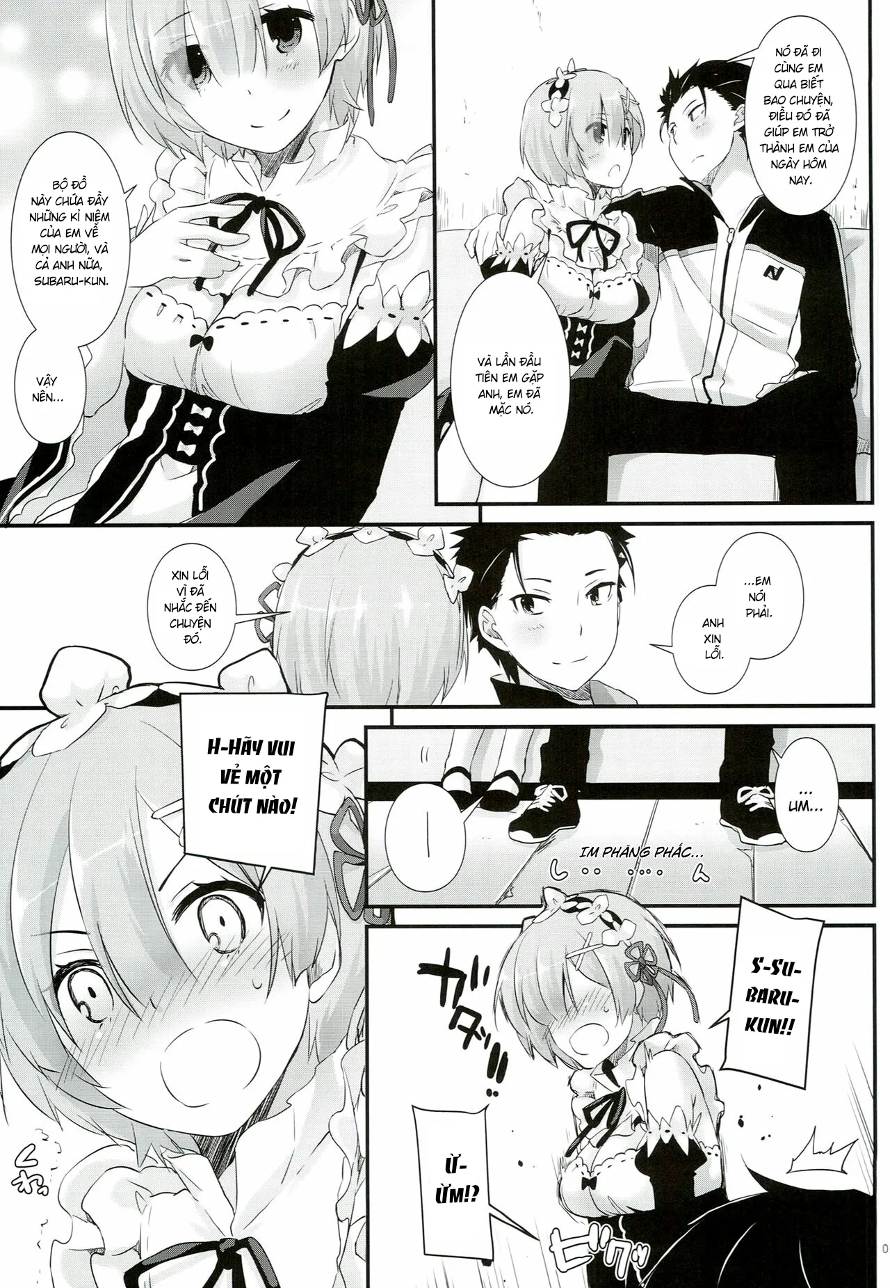 HentaiVN.net - Ảnh 4 - D.L. action 109 (Re:Zero Kara Hajimeru Isekai Seikatsu) - Chap 1