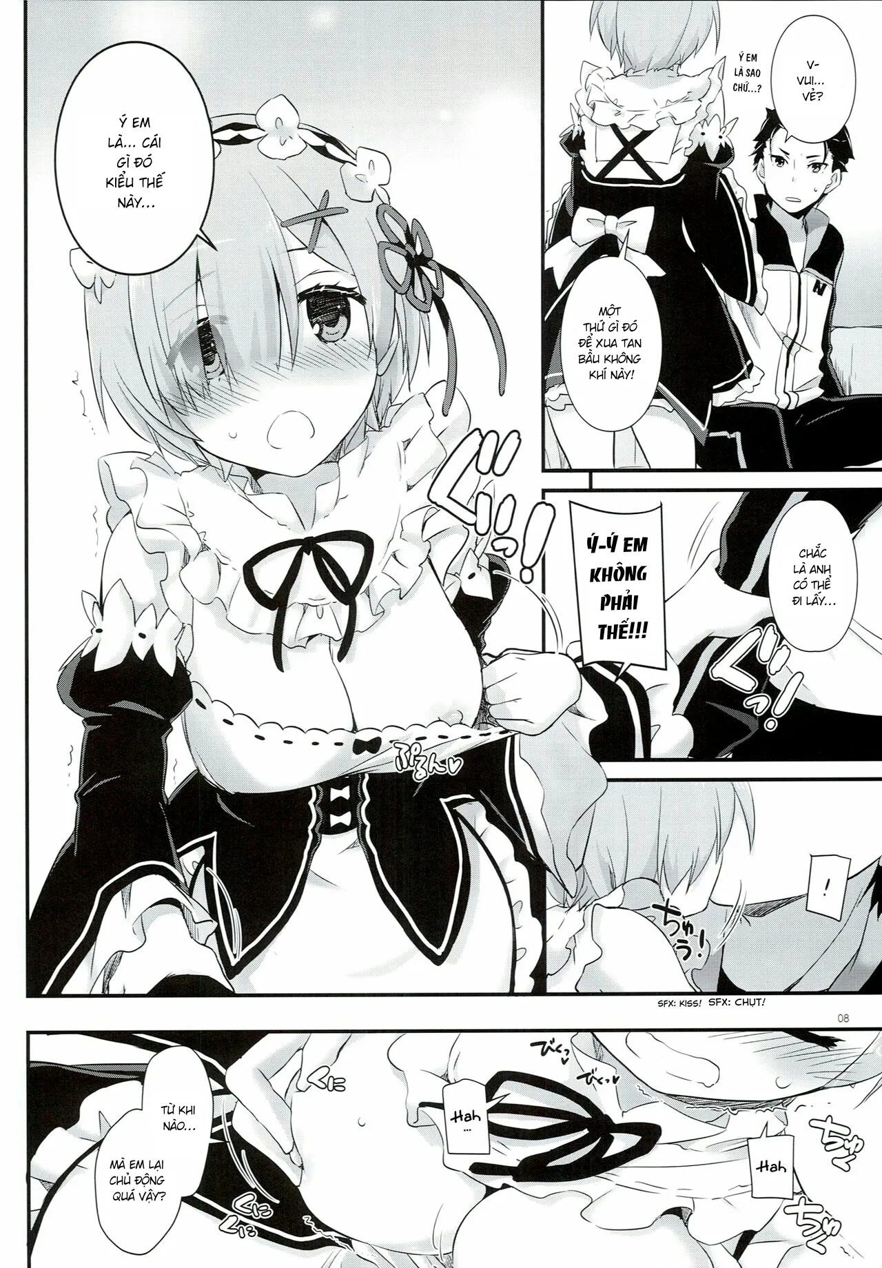 HentaiVN.net - Ảnh 5 - D.L. action 109 (Re:Zero Kara Hajimeru Isekai Seikatsu) - Chap 1