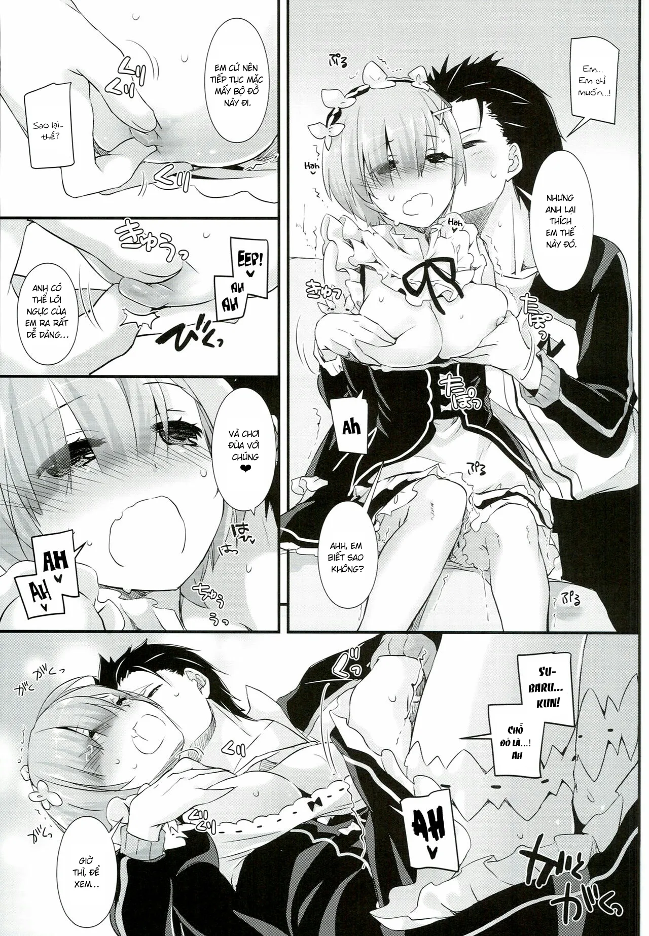 HentaiVN.net - Ảnh 6 - D.L. action 109 (Re:Zero Kara Hajimeru Isekai Seikatsu) - Chap 1