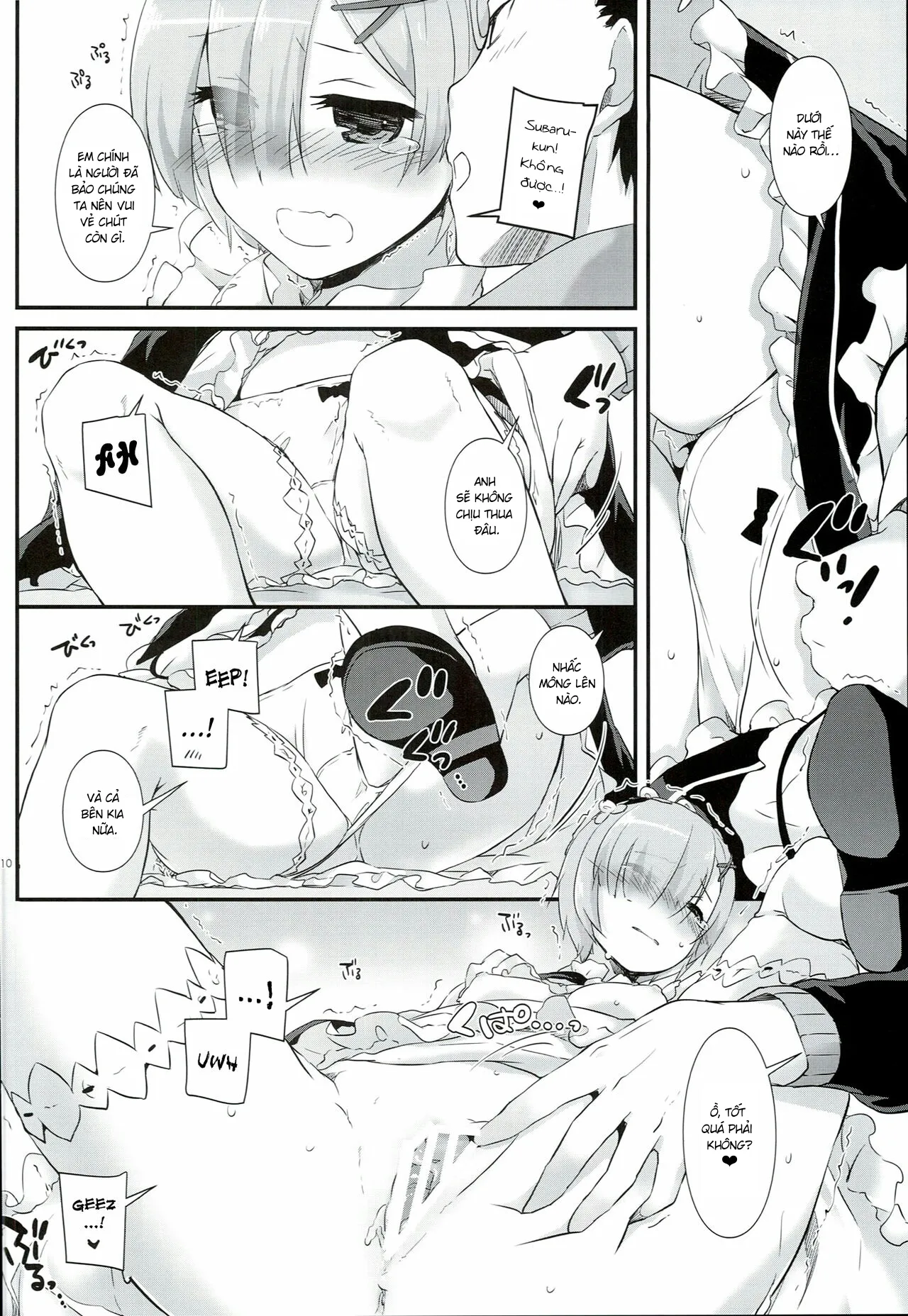 HentaiVN.net - Ảnh 7 - D.L. action 109 (Re:Zero Kara Hajimeru Isekai Seikatsu) - Chap 1