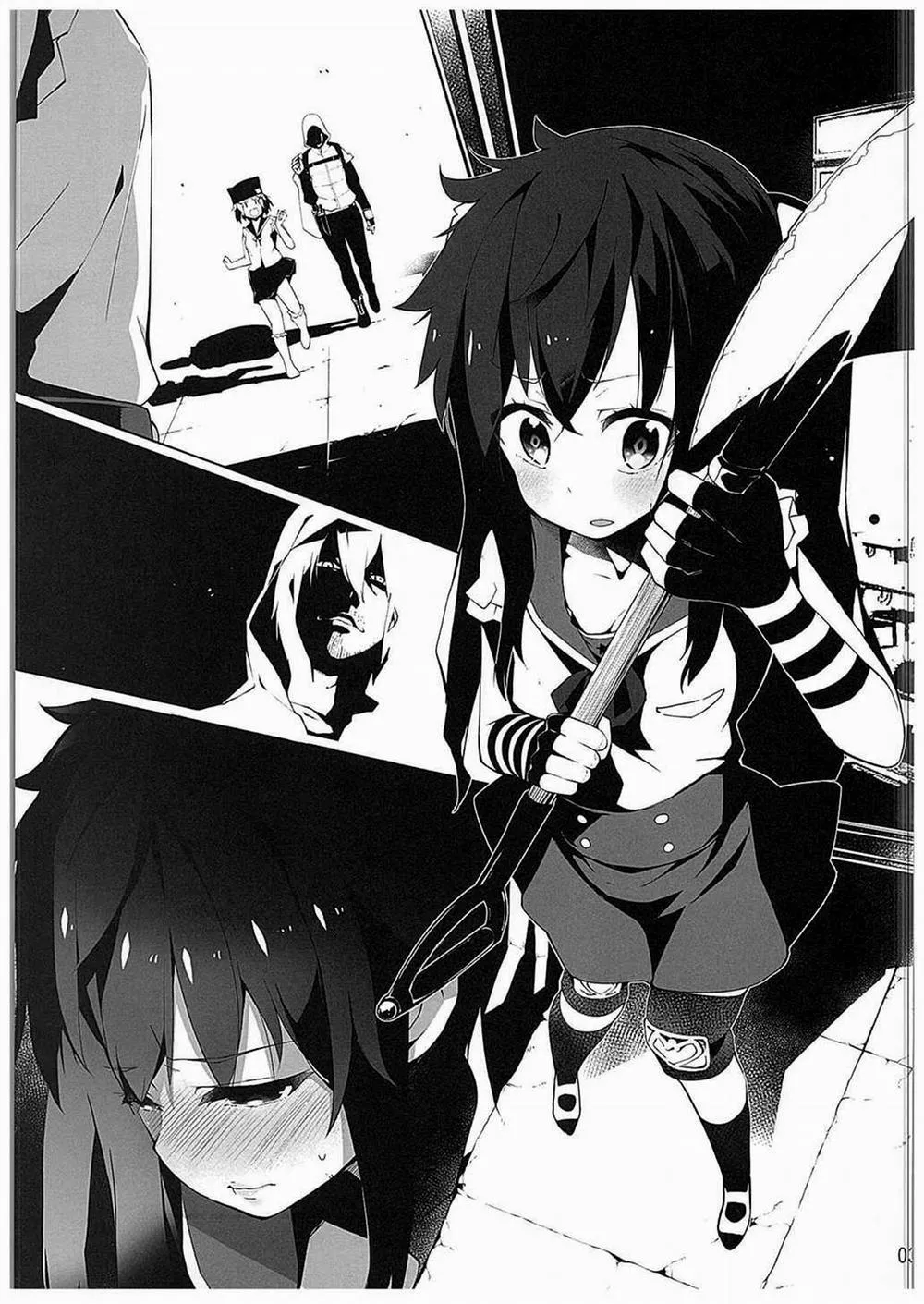 HentaiVN.net - Ảnh 4 - Gakkou Flesh (Gakkou Gurashi) - Chap 1
