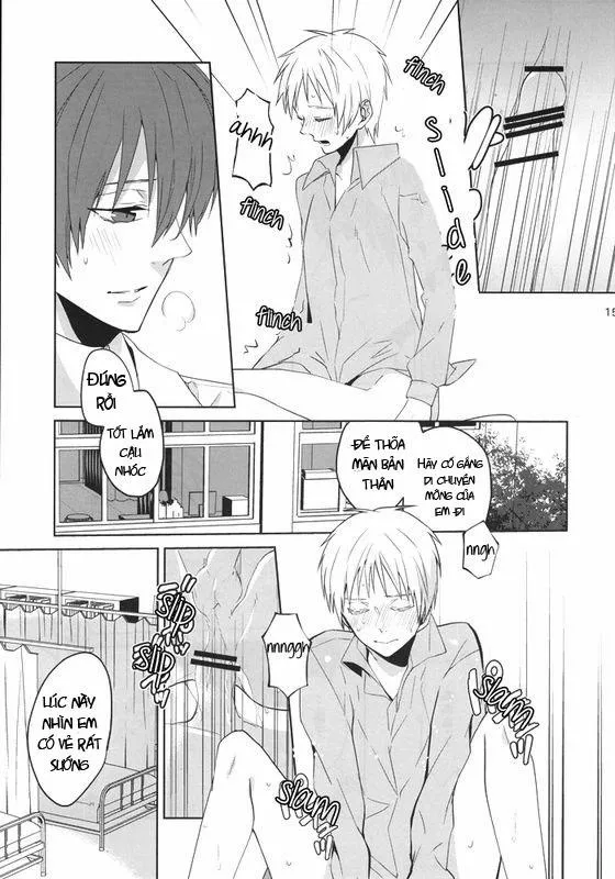 HentaiVN.net - Ảnh 14 - Sanjikanme no Hokenshitsu (Kuroko no Basuke) - Chap 1