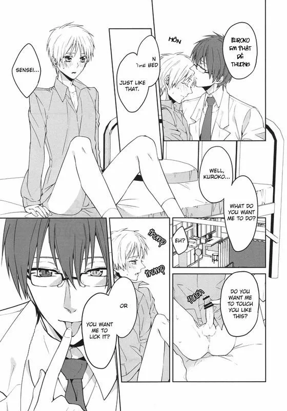 HentaiVN.net - Ảnh 8 - Sanjikanme no Hokenshitsu (Kuroko no Basuke) - Chap 1