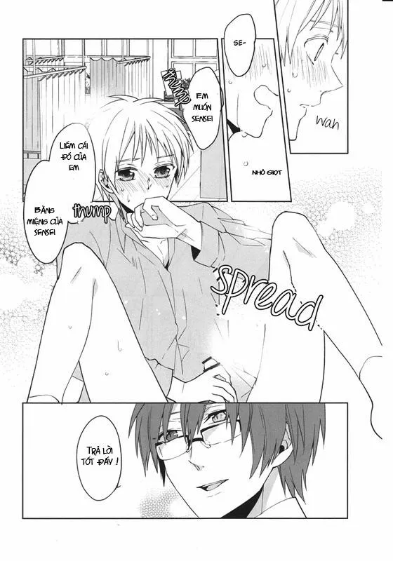 HentaiVN.net - Ảnh 9 - Sanjikanme no Hokenshitsu (Kuroko no Basuke) - Chap 1