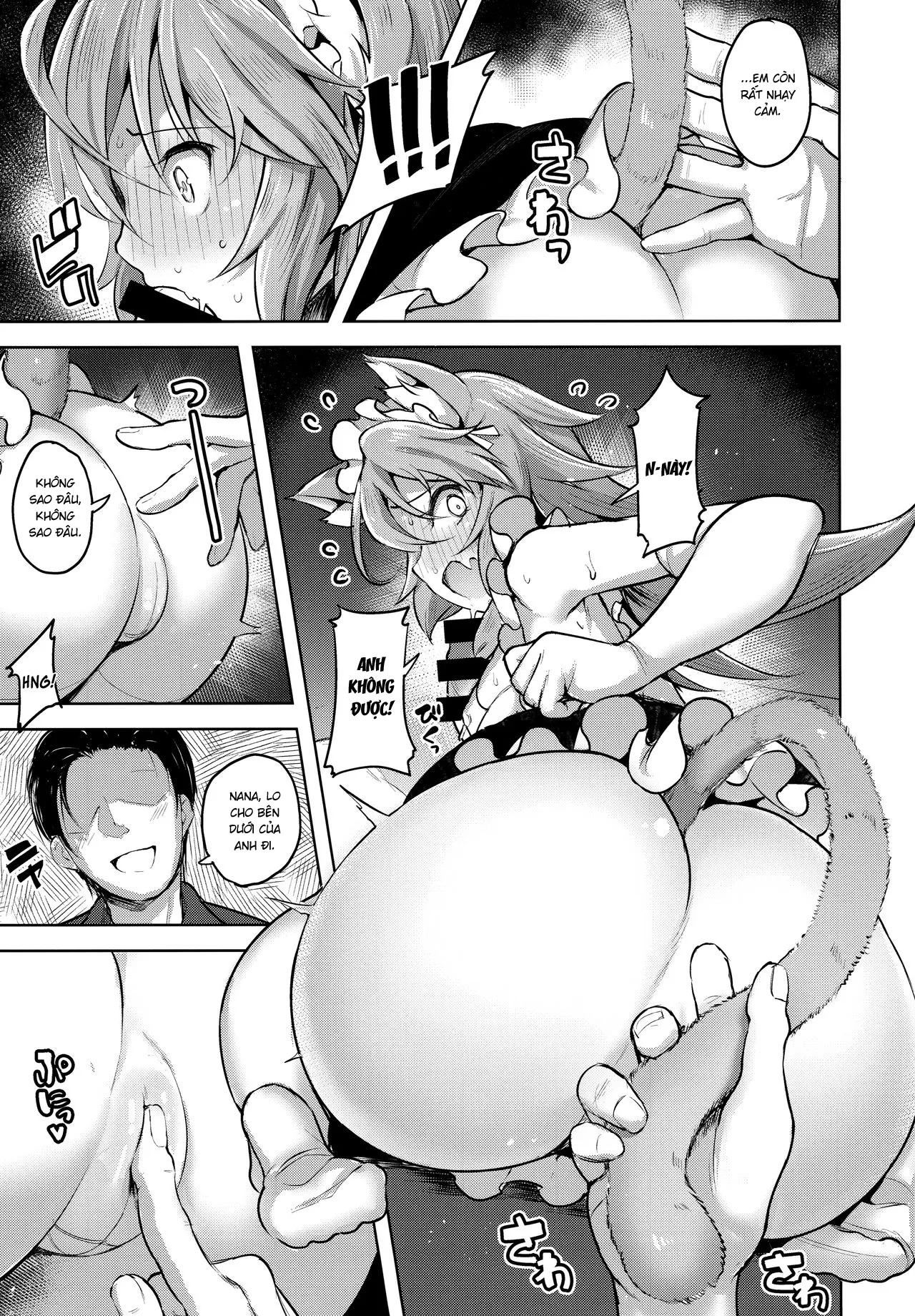 HentaiVN.net - Ảnh 10 - Cố Lên Nào, Nana! [Streng dich an Nana!] - Chap 1