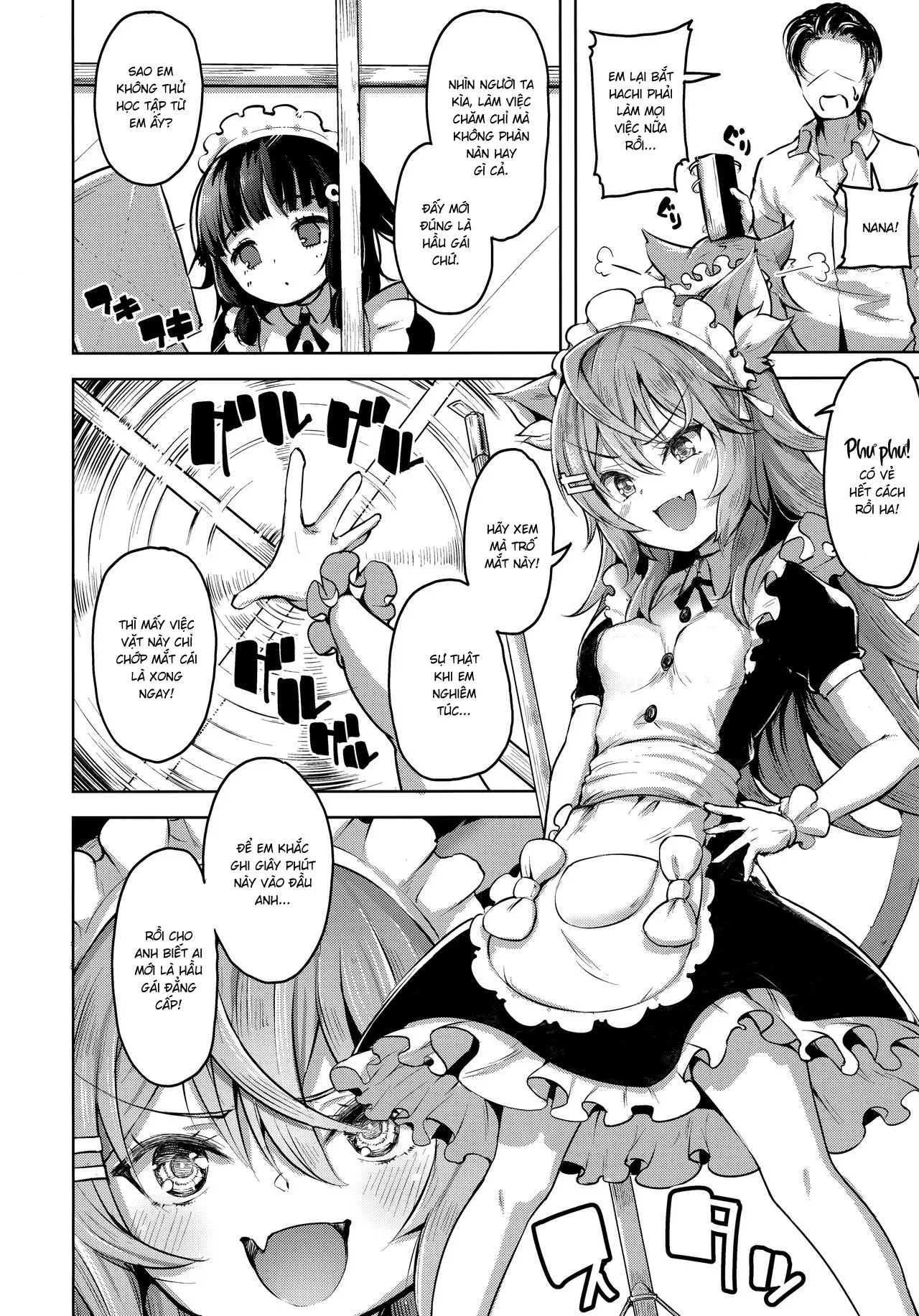 HentaiVN.net - Ảnh 3 - Cố Lên Nào, Nana! [Streng dich an Nana!] - Chap 1