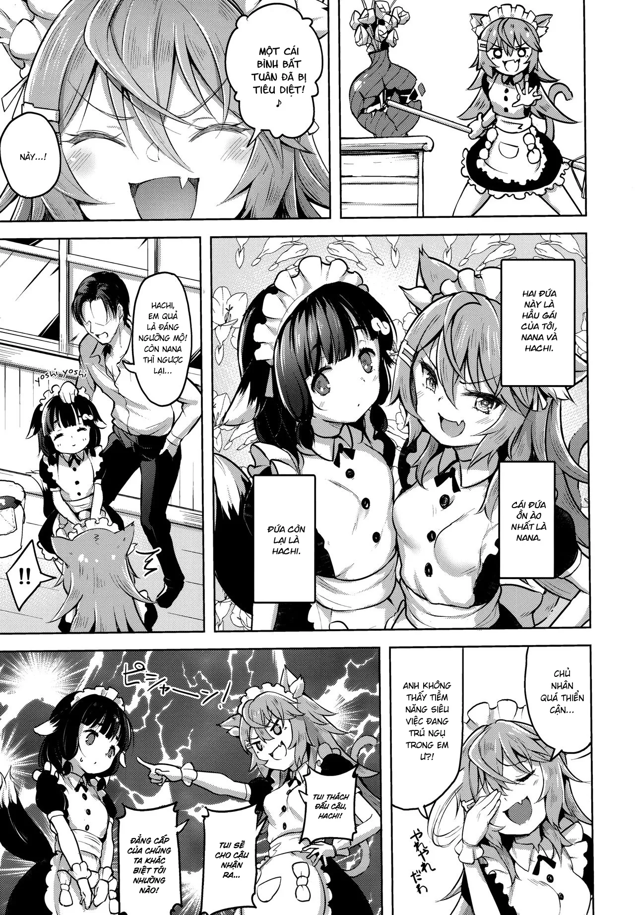 HentaiVN.net - Ảnh 4 - Cố Lên Nào, Nana! [Streng dich an Nana!] - Chap 1
