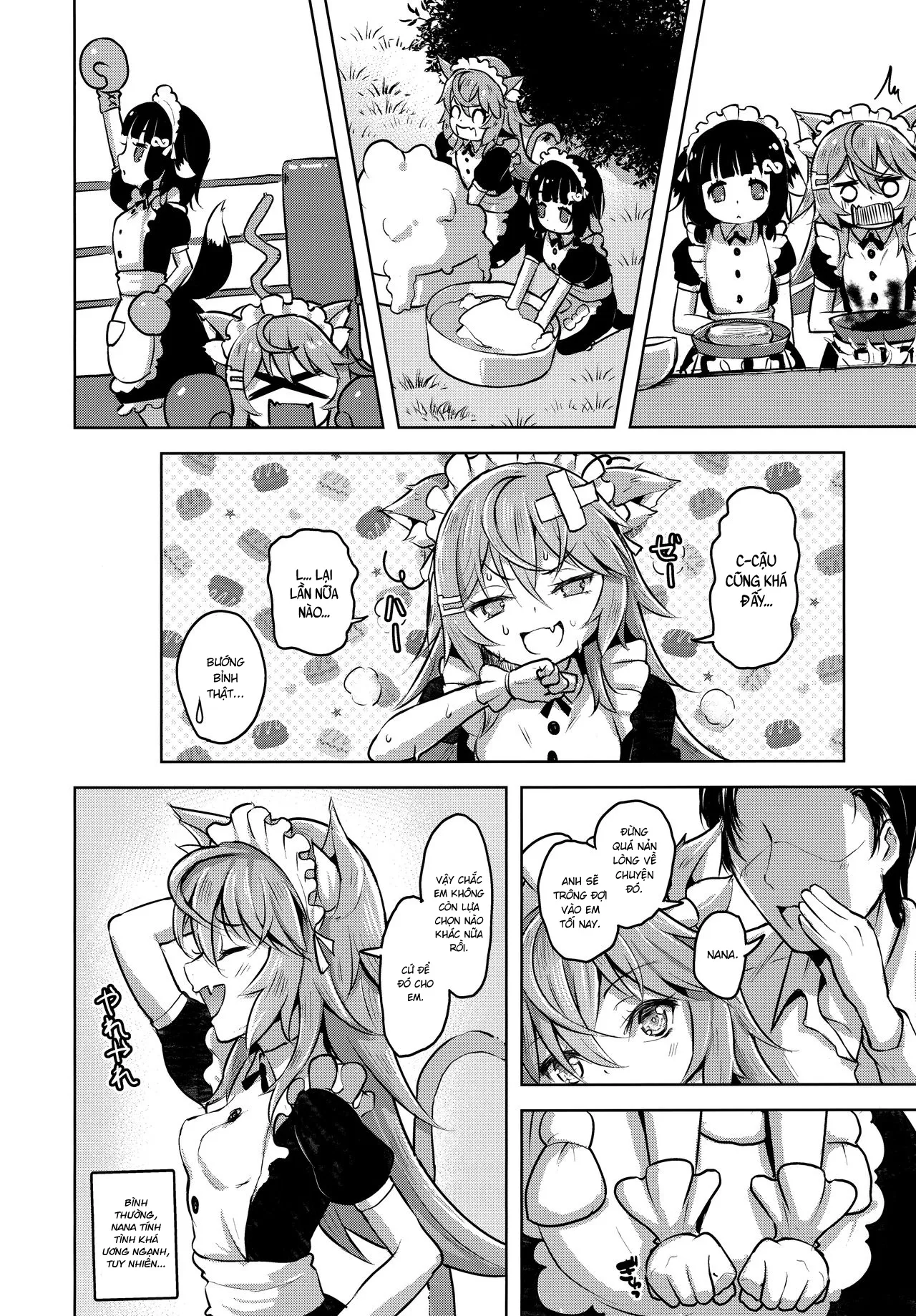 HentaiVN.net - Ảnh 5 - Cố Lên Nào, Nana! [Streng dich an Nana!] - Chap 1